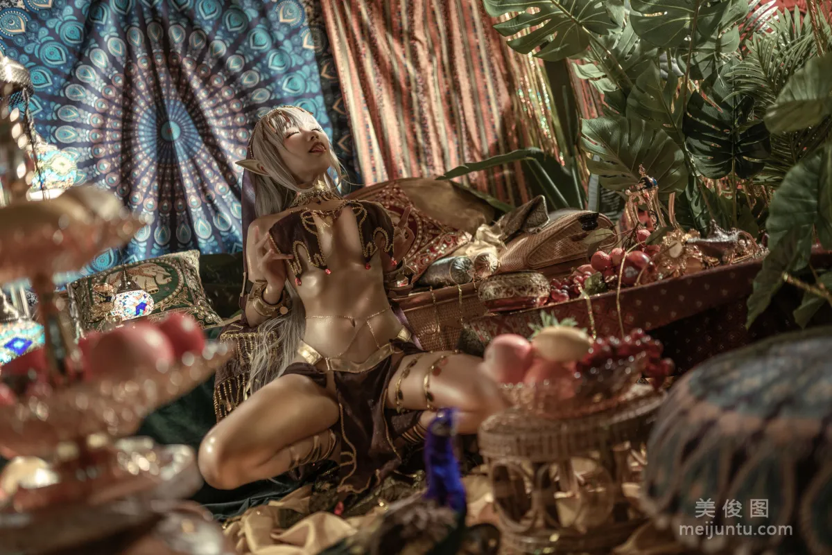 [網紅COSER] 動漫博主蠢沫沫 - 黑獸 15