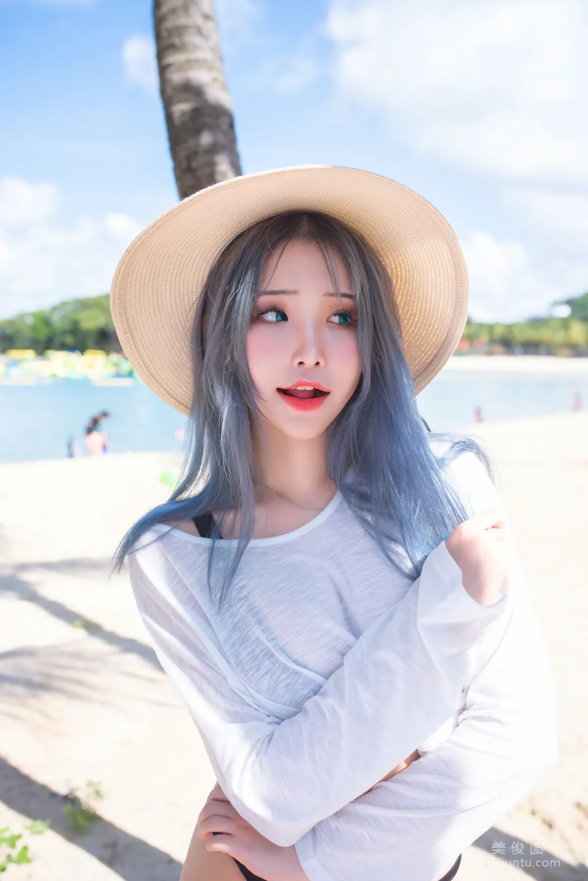 [網紅COSER] 花リリ(Plant Lily) - Beach lily 33