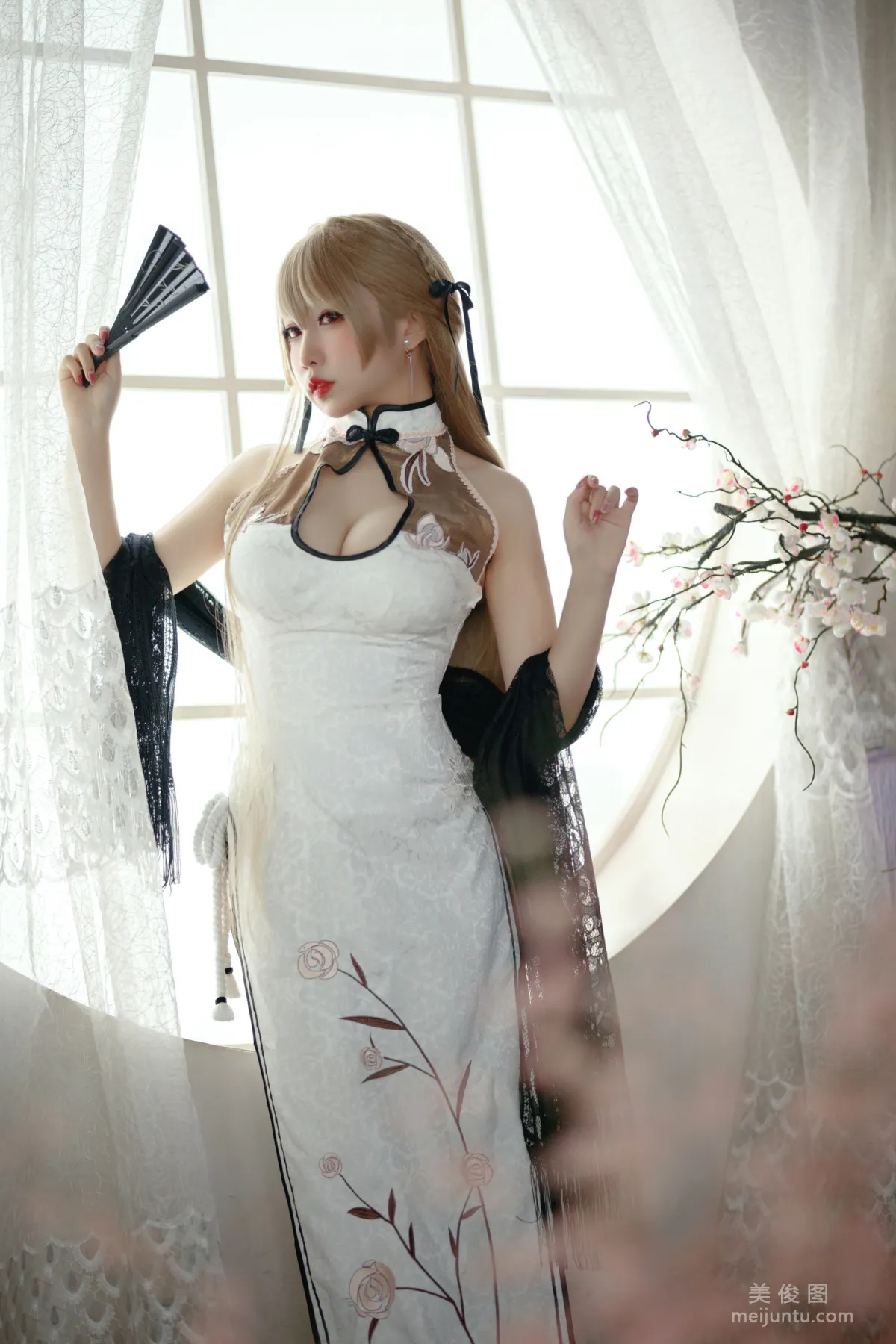 [網紅COSER] 動漫博主貓田聖奈奈(桃之啾啾) - 白玉佳人 25