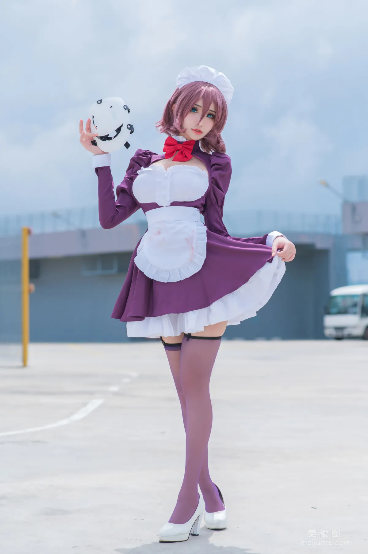[網紅COSER] 花リリ(Plant Lily) - Maid Mask 11