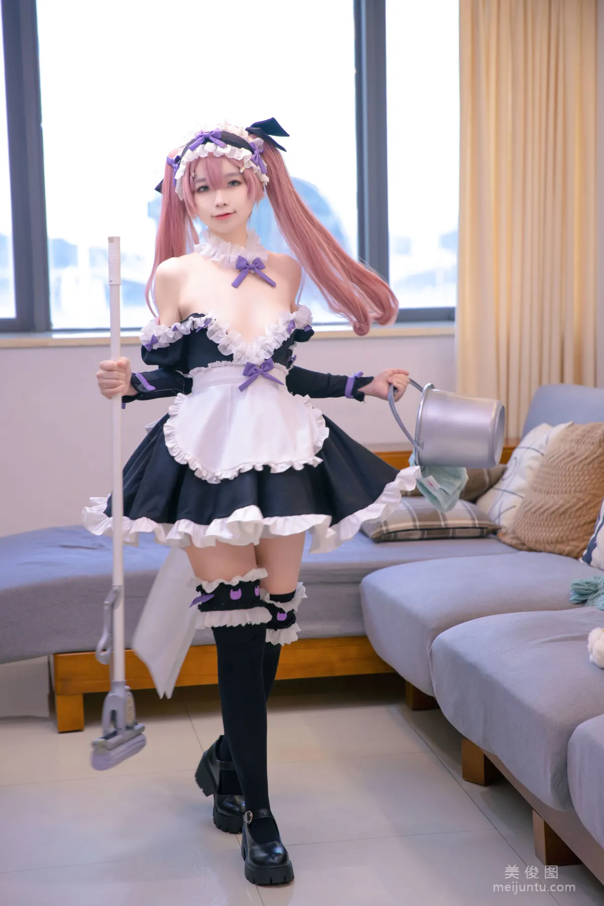 [網紅COSER] 動漫博主G44不會受傷 - lade女仆 14