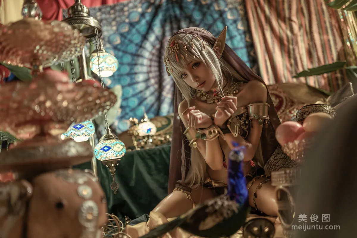 [網紅COSER] 動漫博主蠢沫沫 - 黑獸 18