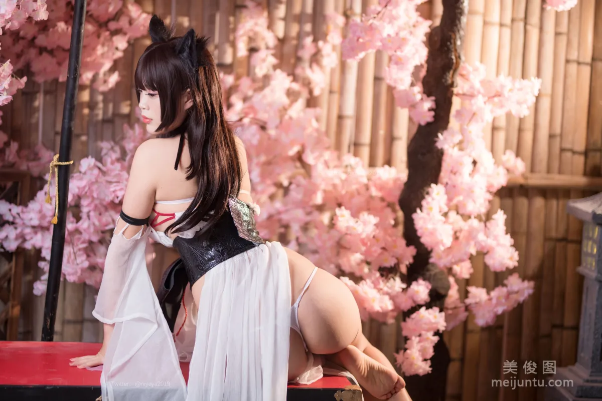 [網紅COSER] 萌系小姐姐-白烨- - 濕身泳裝 14