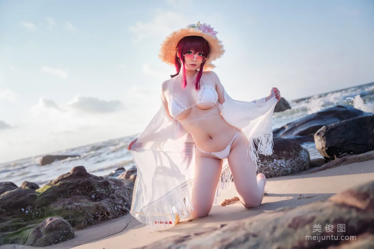[網紅COSER] 啊日日_Ganlory - 絮庫夫泳裝 21