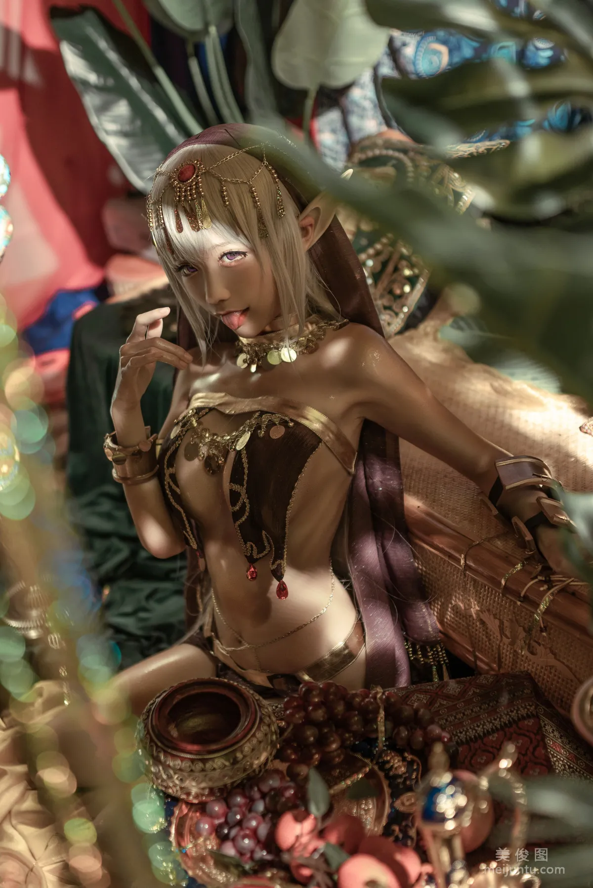 [網紅COSER] 動漫博主蠢沫沫 - 黑獸 16