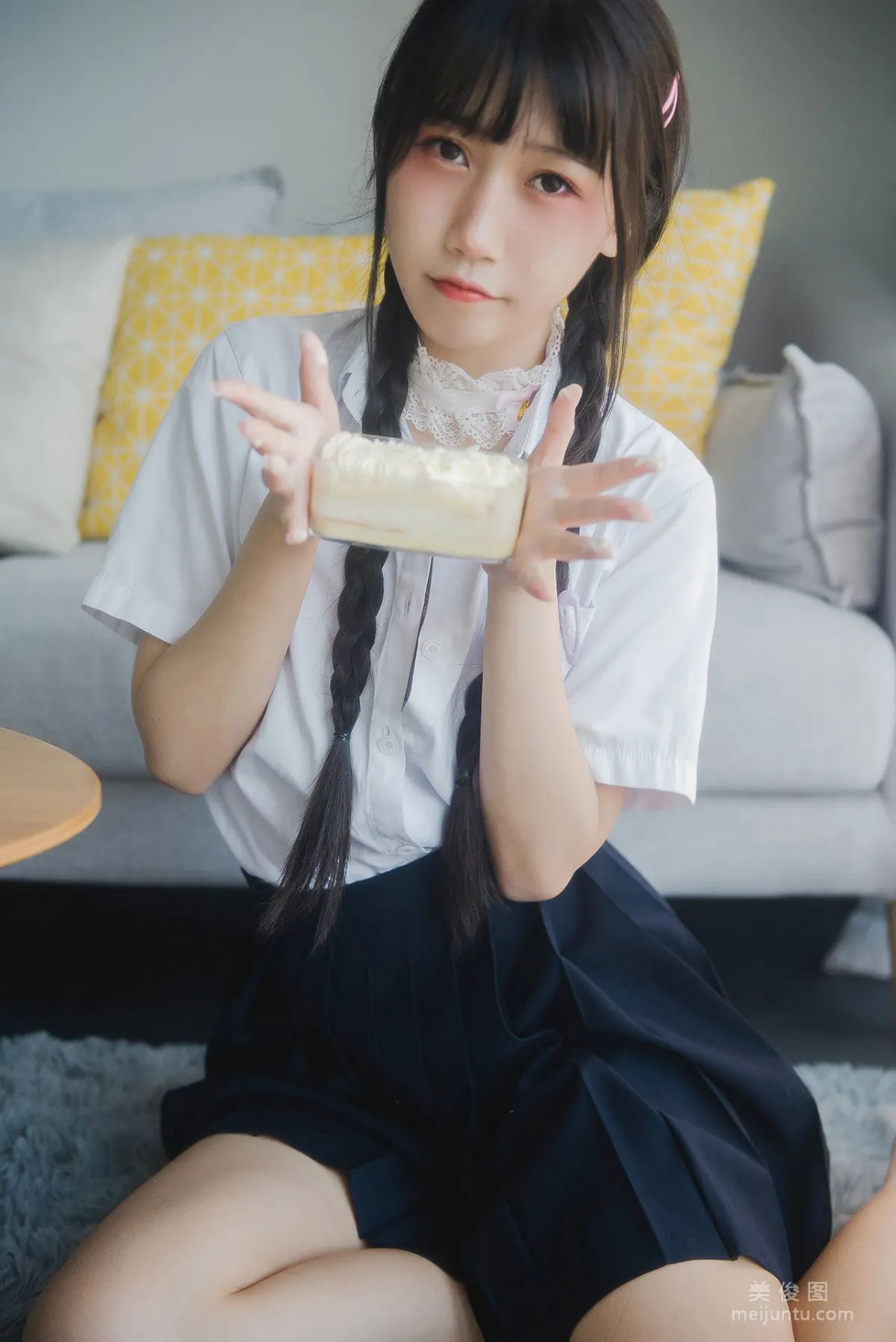 [網紅COSER] 微博人氣Coser不呆貓 - 奶油少女 14