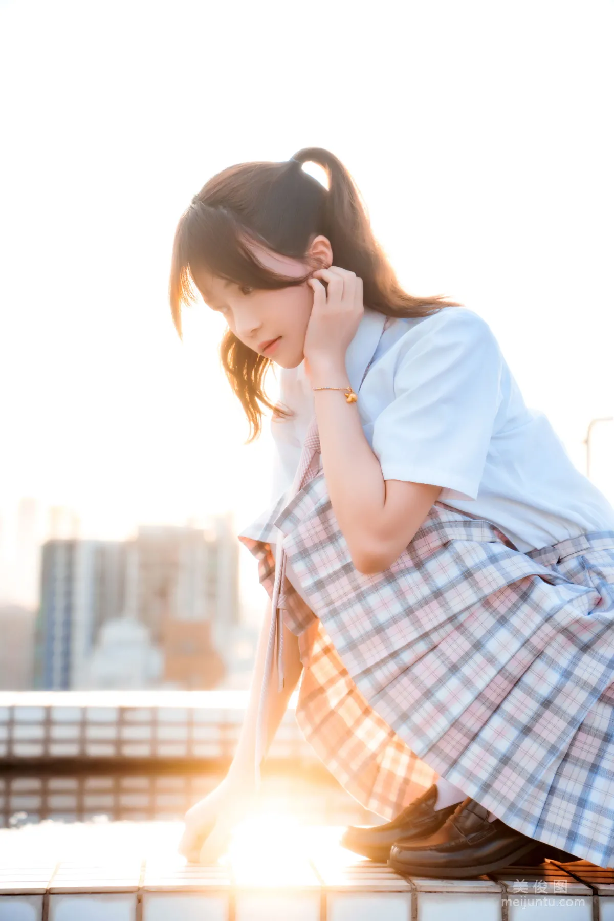 [網紅COSER] 桜桃喵 - 橘子汽水 15