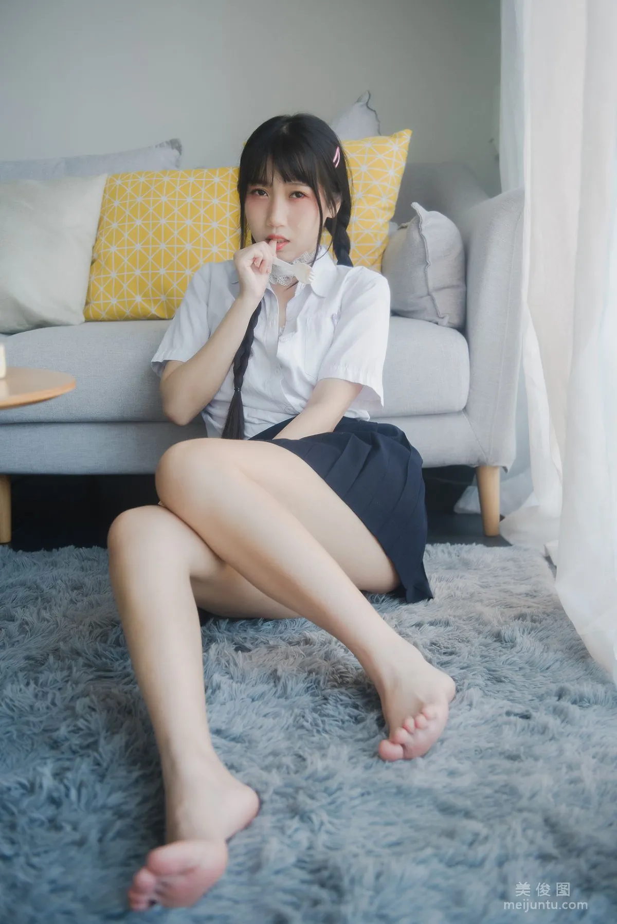 [網紅COSER] 微博人氣Coser不呆貓 - 奶油少女 24