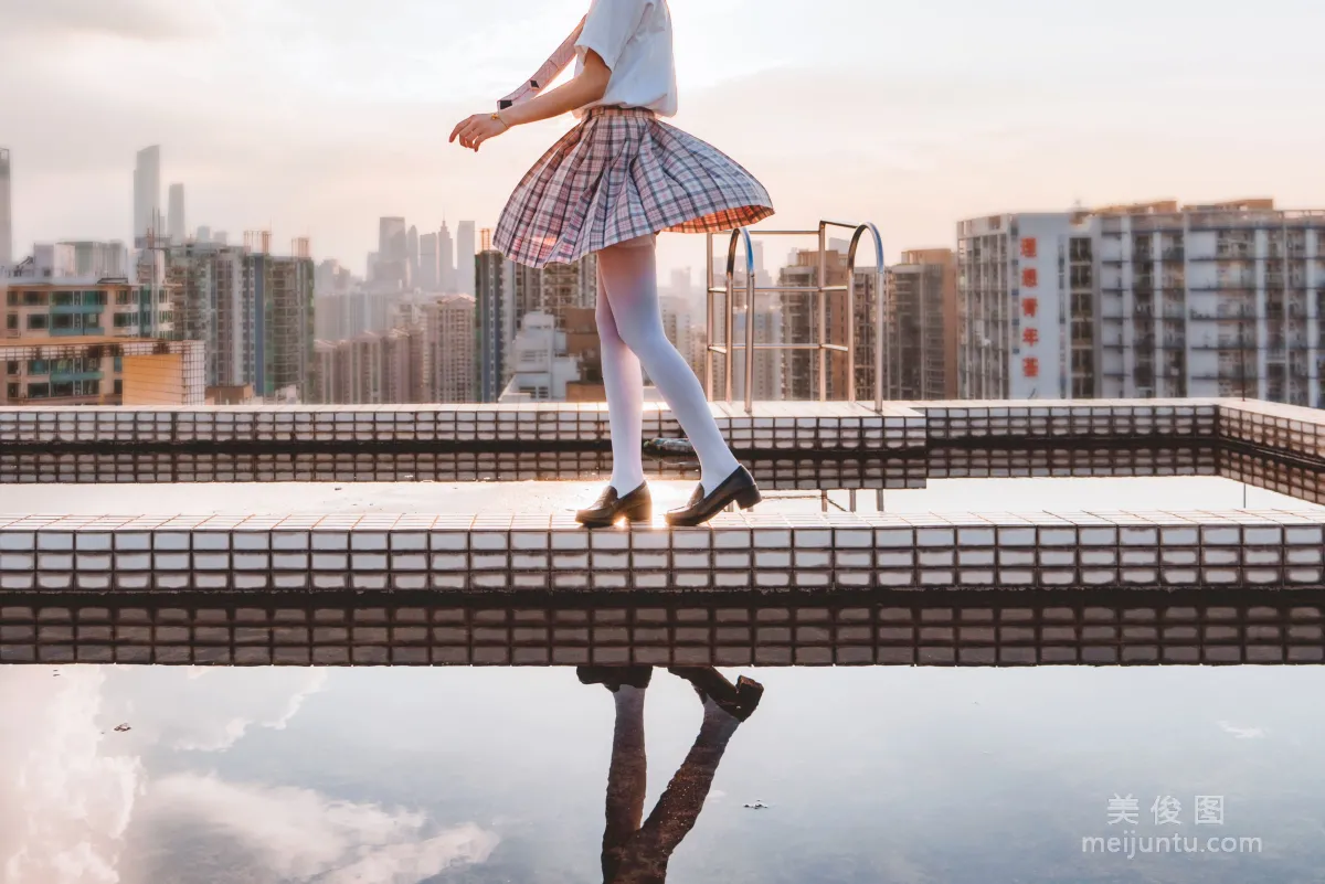 [網紅COSER] 桜桃喵 - 橘子汽水 14