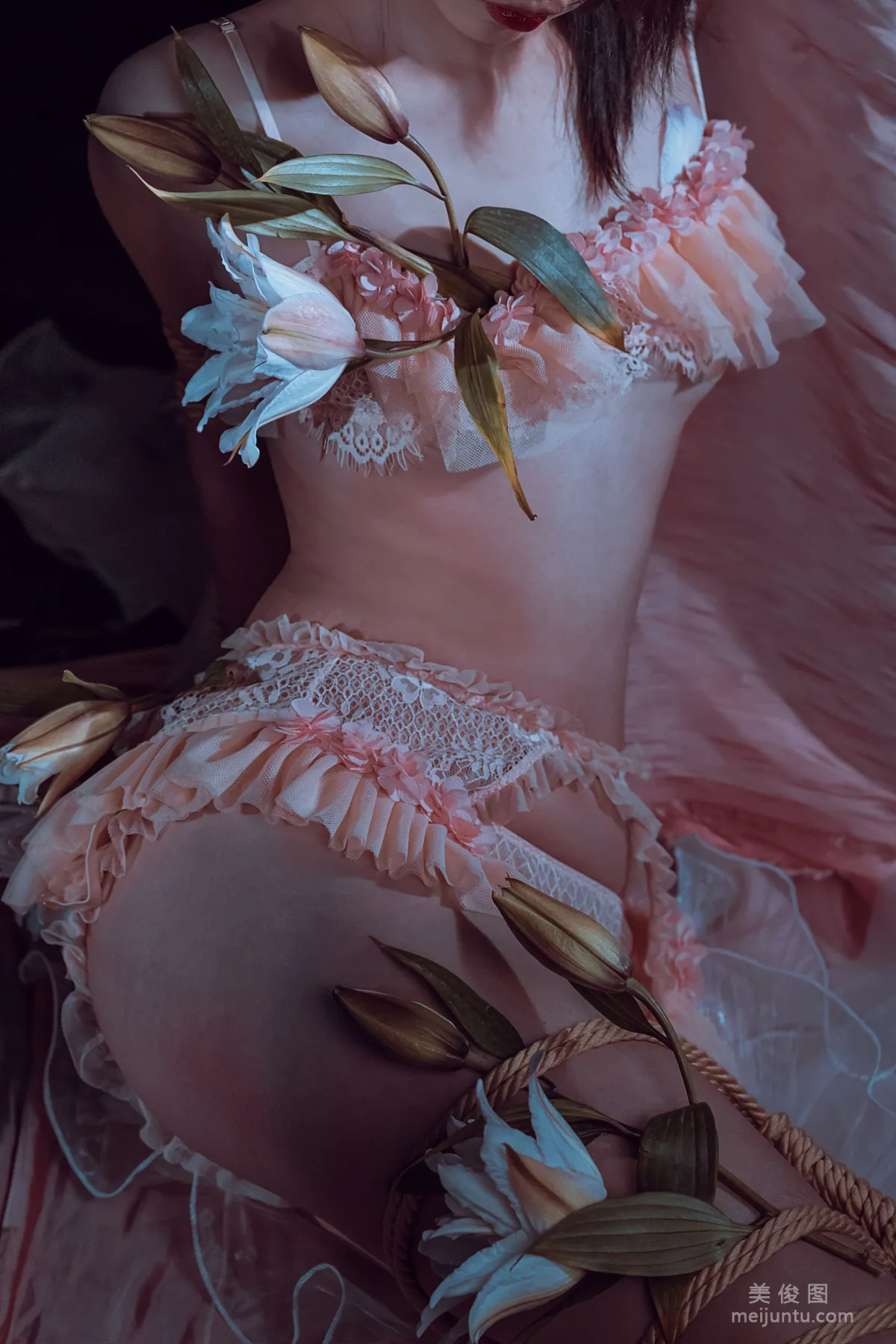 [網紅COSER] 雲溪溪 - 花與繩 18