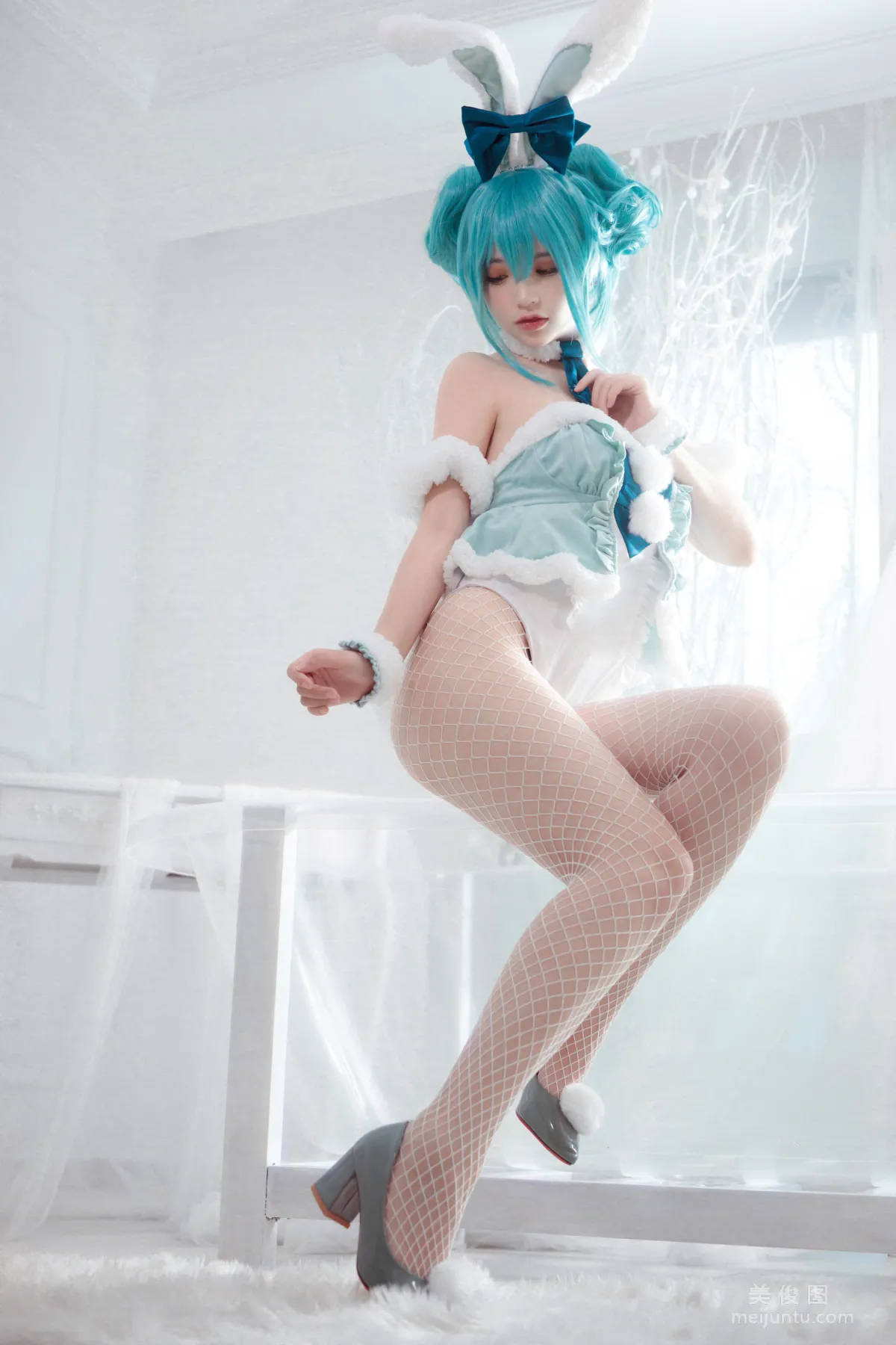 [网红COSER] 疯猫ss - miku初音兔女郎25
