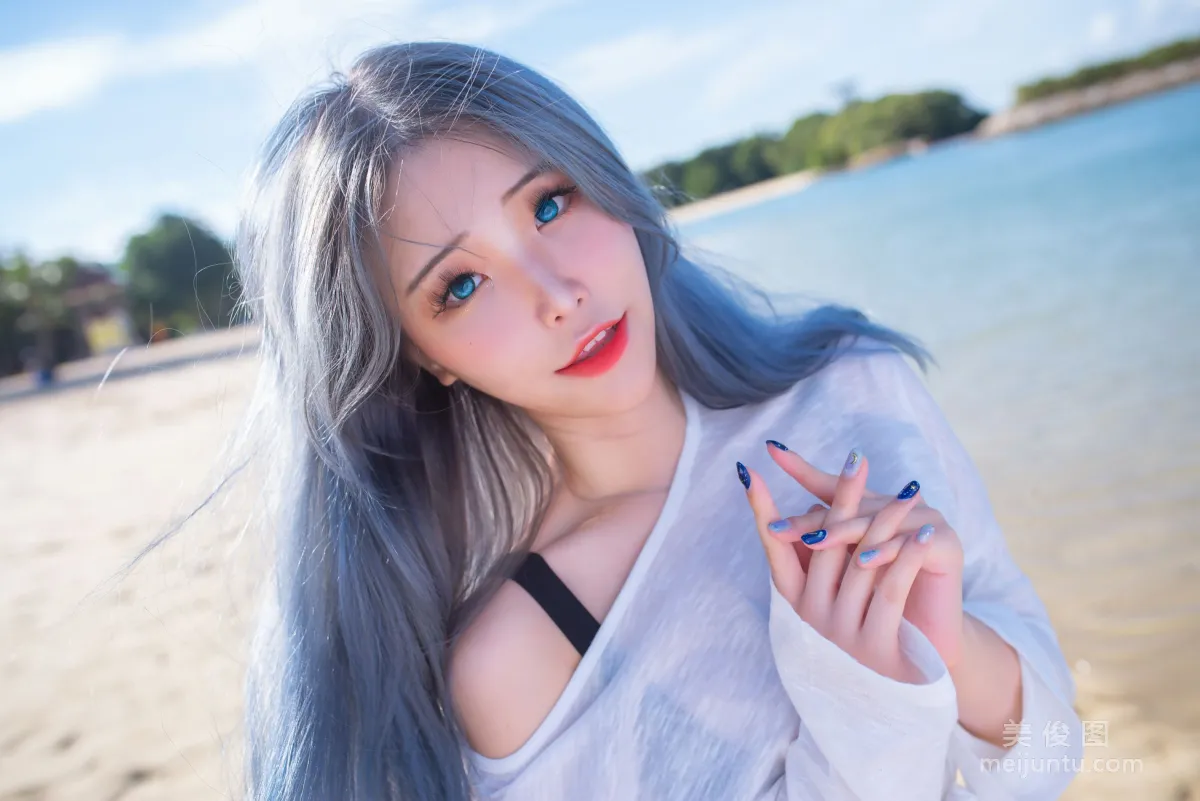 [網紅COSER] 花リリ(Plant Lily) - Beach lily 5