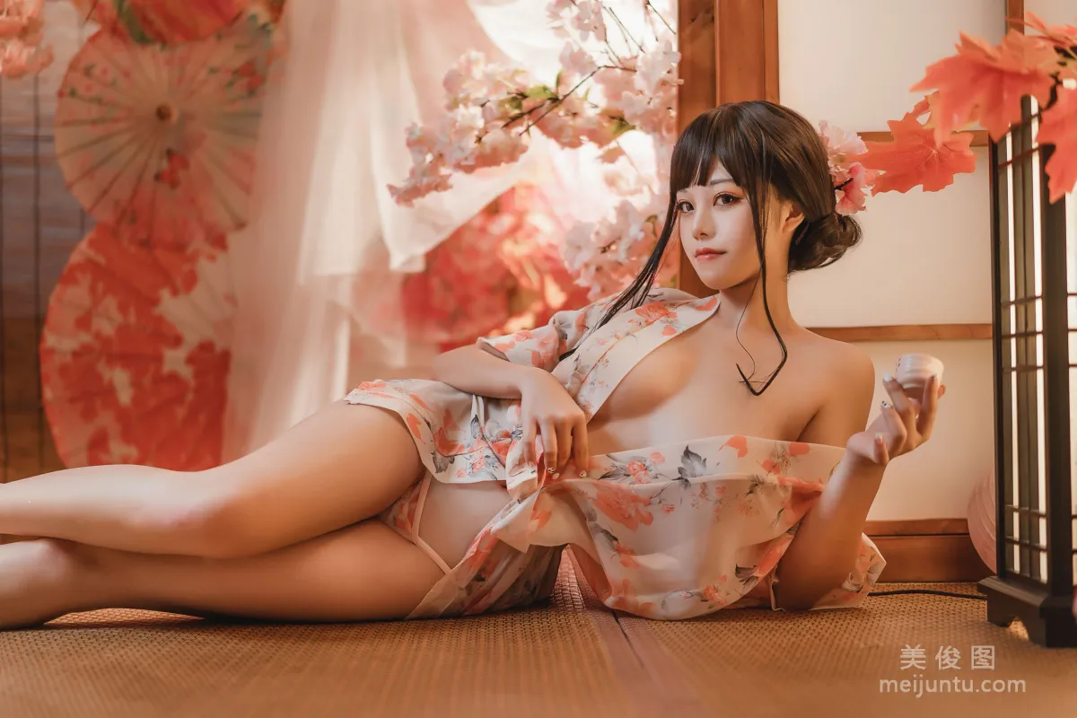 [網紅COSER] 萌系小姐姐蜜汁貓裘 - 浴娘2 6