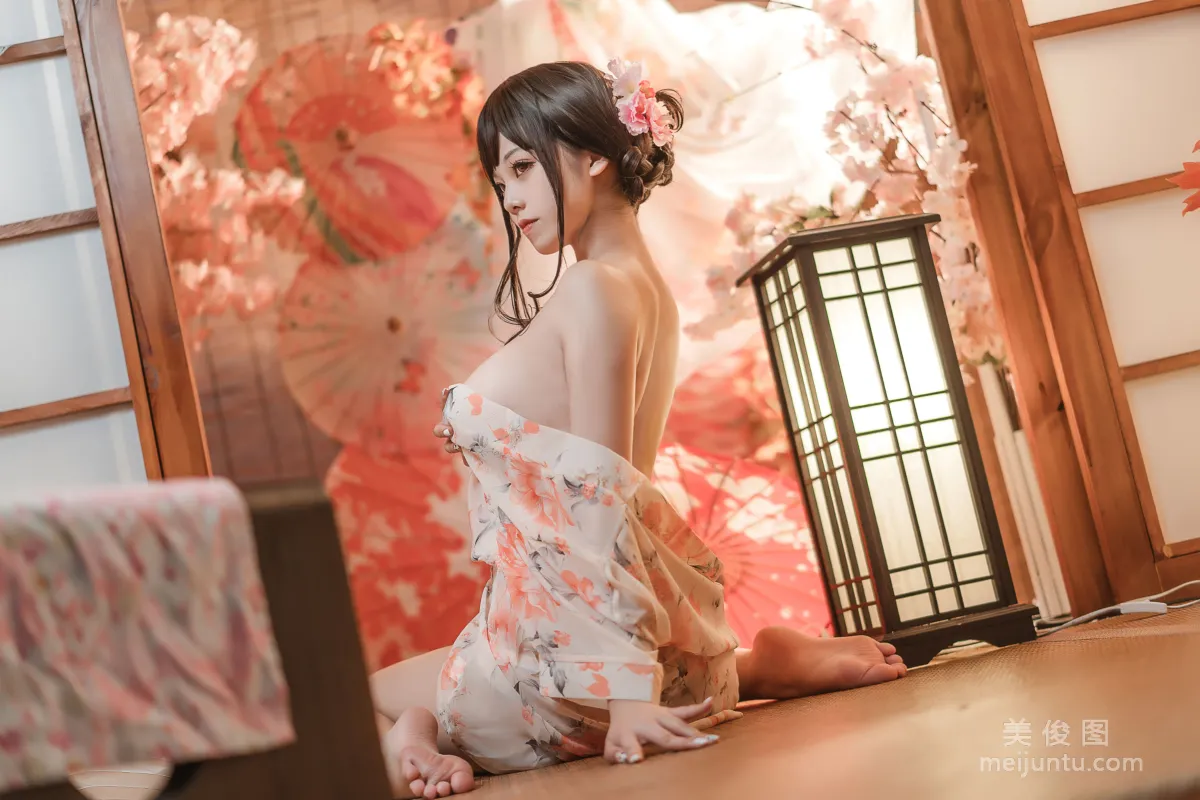 [網紅COSER] 萌系小姐姐蜜汁貓裘 - 浴娘2 7