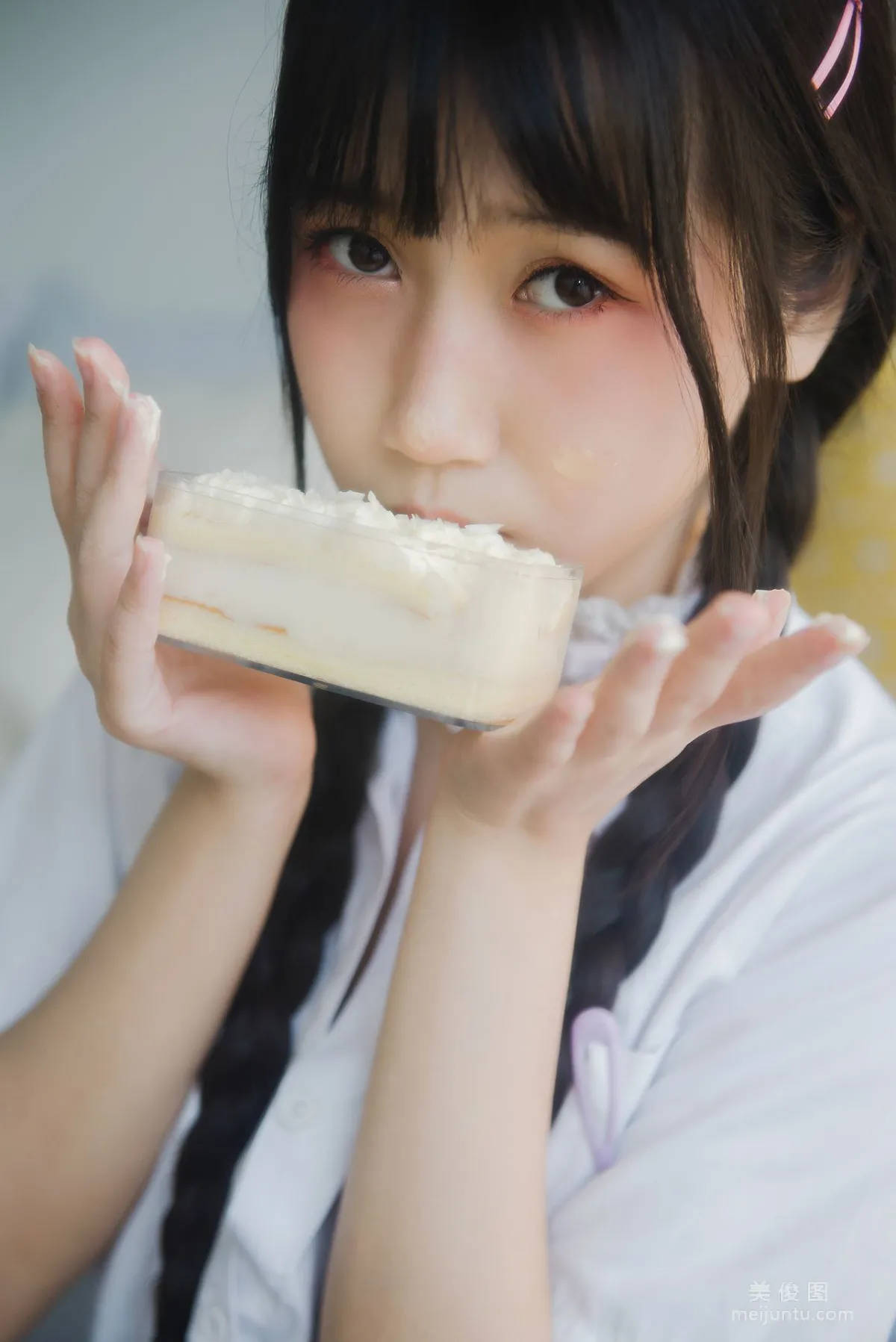 [網紅COSER] 微博人氣Coser不呆貓 - 奶油少女 17