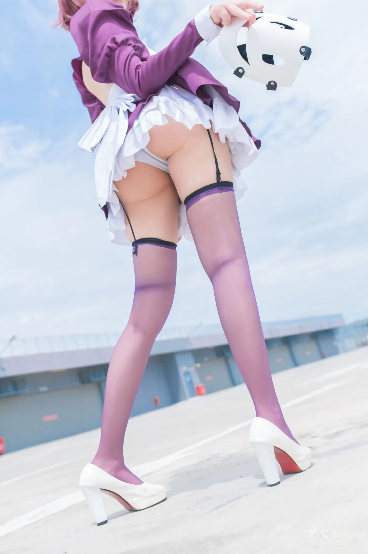 [網紅COSER] 花リリ(Plant Lily) - Maid Mask 1