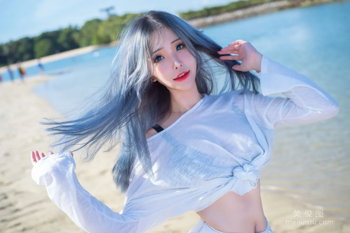 [網紅COSER] 花リリ(Plant Lily) - Beach lily 37