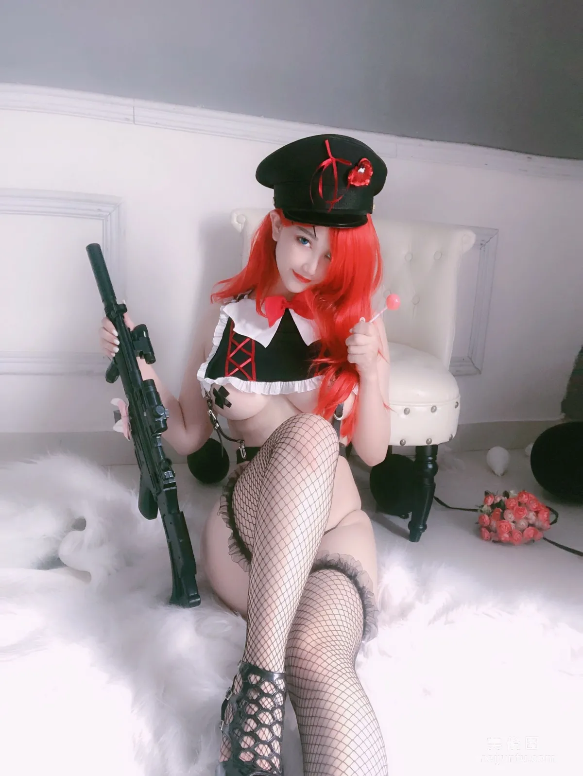 [網紅COSER] 動漫博主橙橙yo - 紅發 30