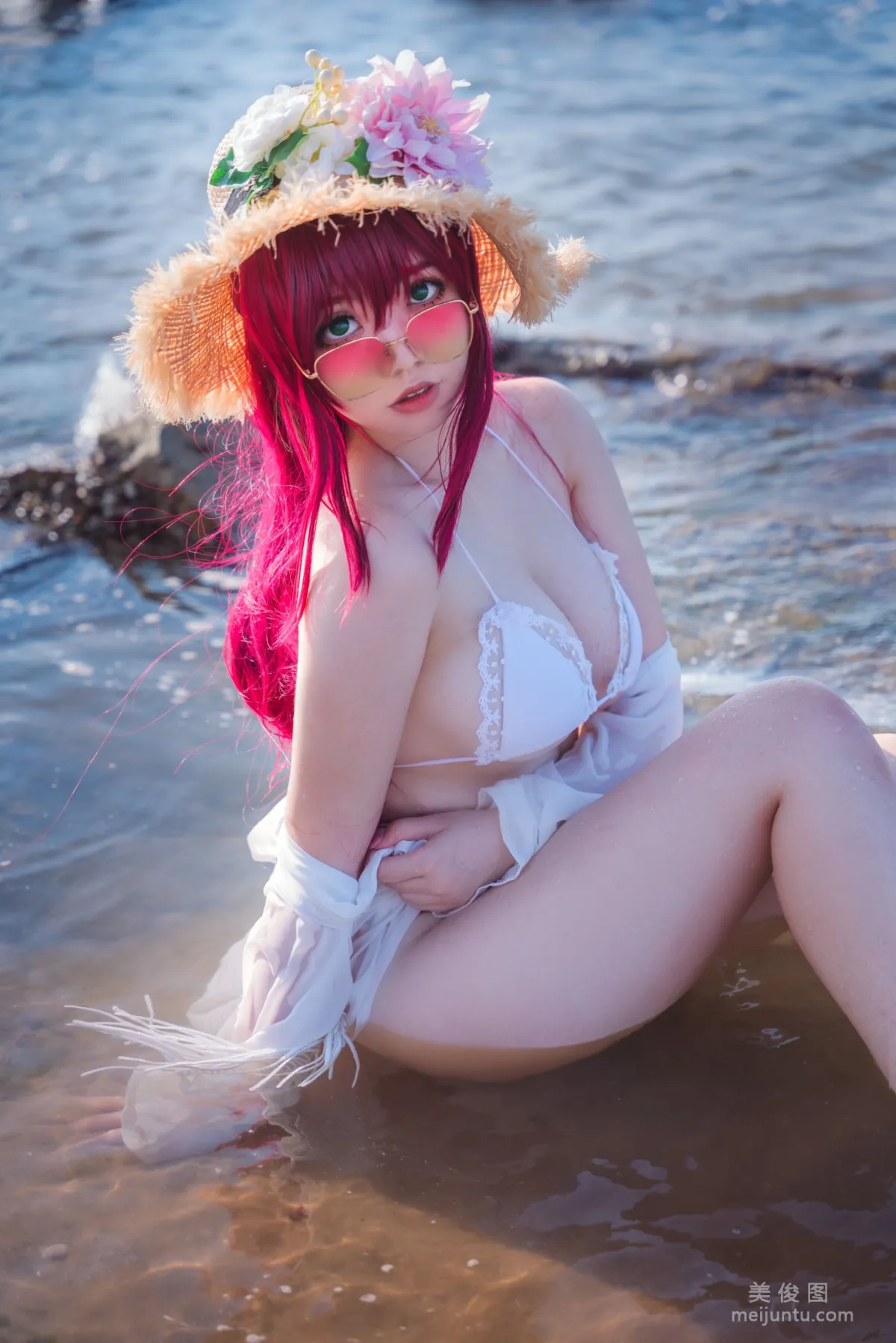 [網紅COSER] 啊日日_Ganlory - 絮庫夫泳裝 6