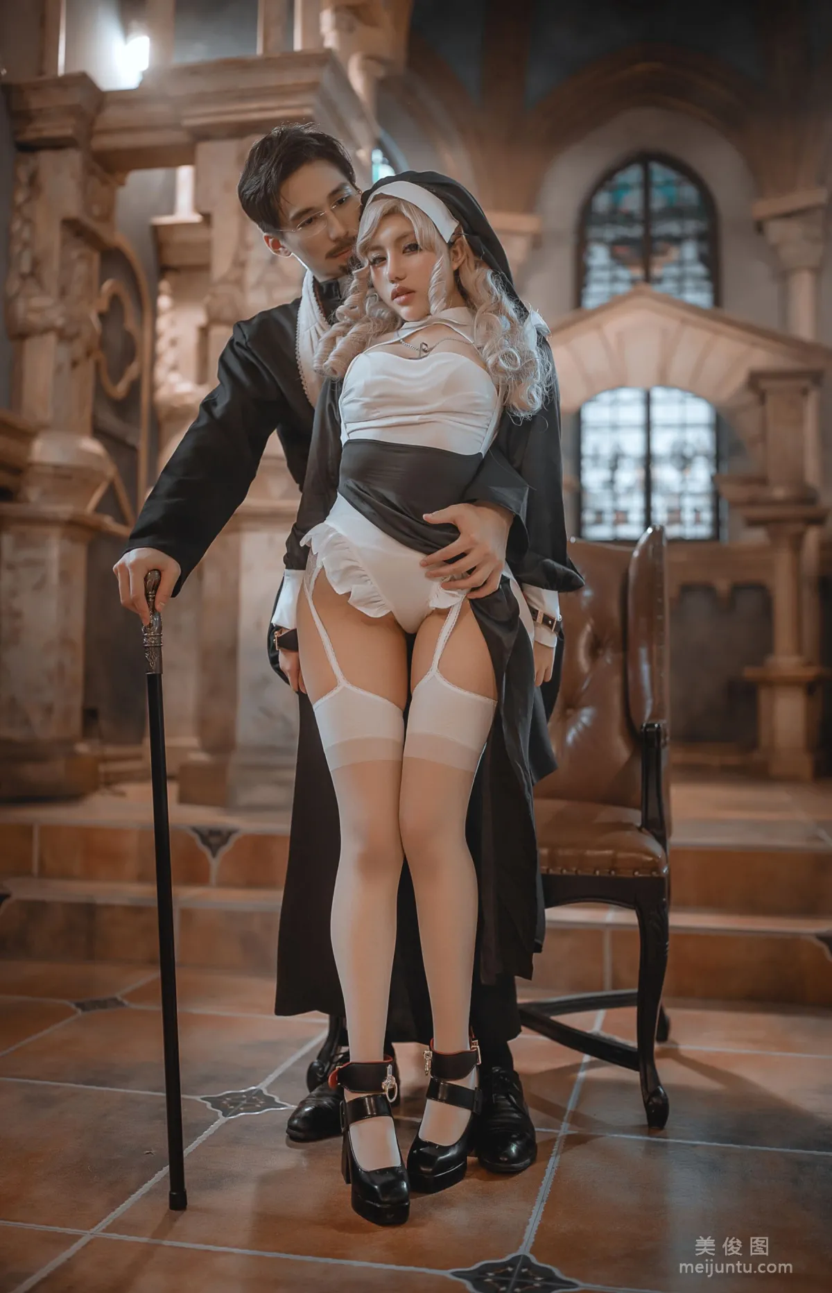 [網紅COSER] 一笑芳香沁寫真 - 神父修女 18
