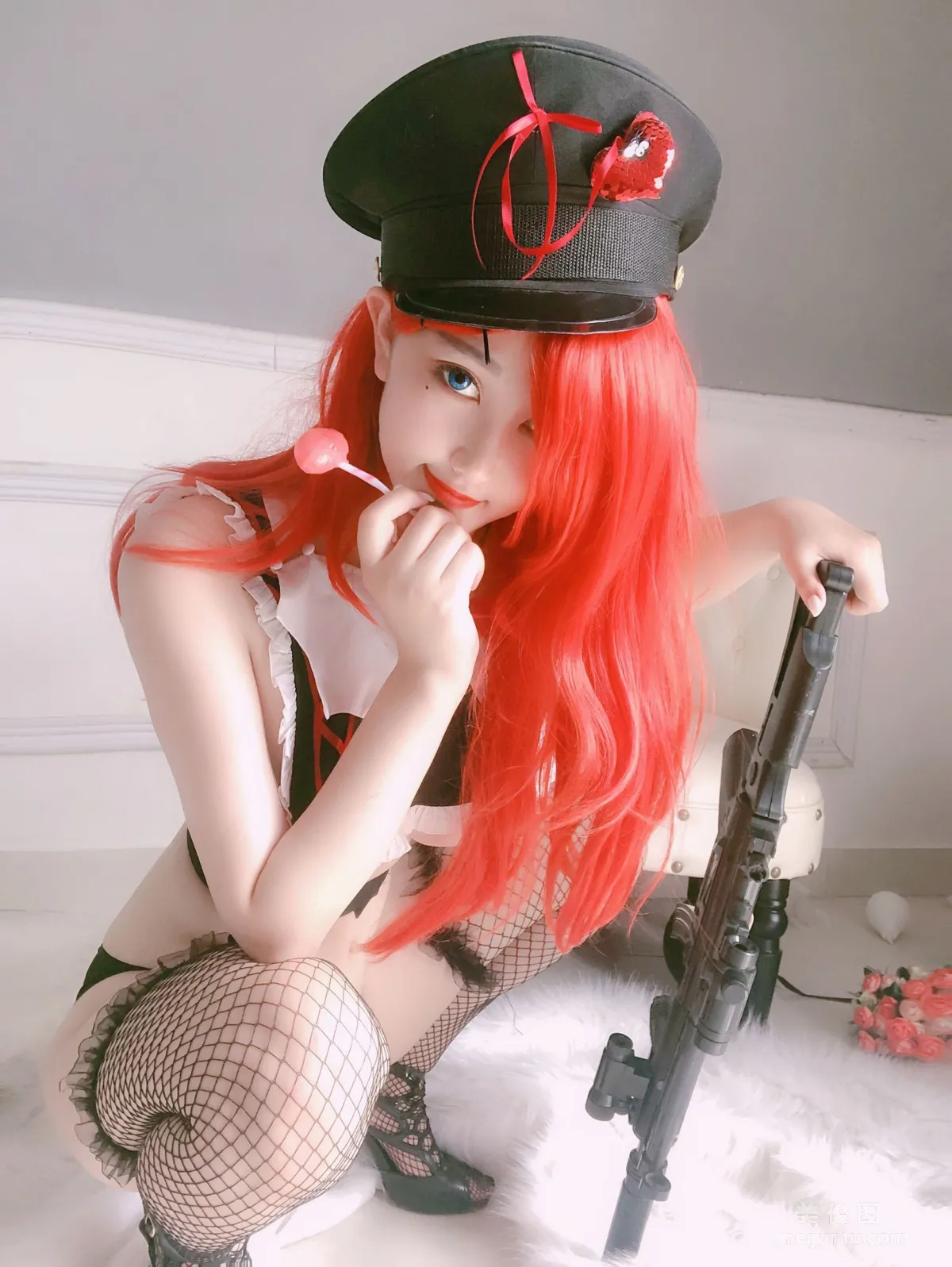[網紅COSER] 動漫博主橙橙yo - 紅發 14