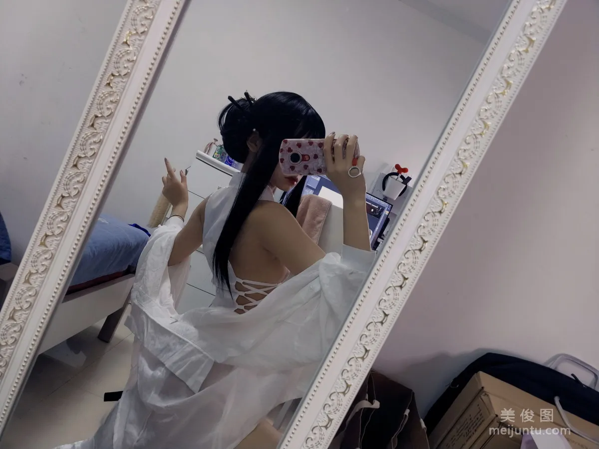[網紅COSER] 貓君君MaoJun - 綁帶旗袍 13