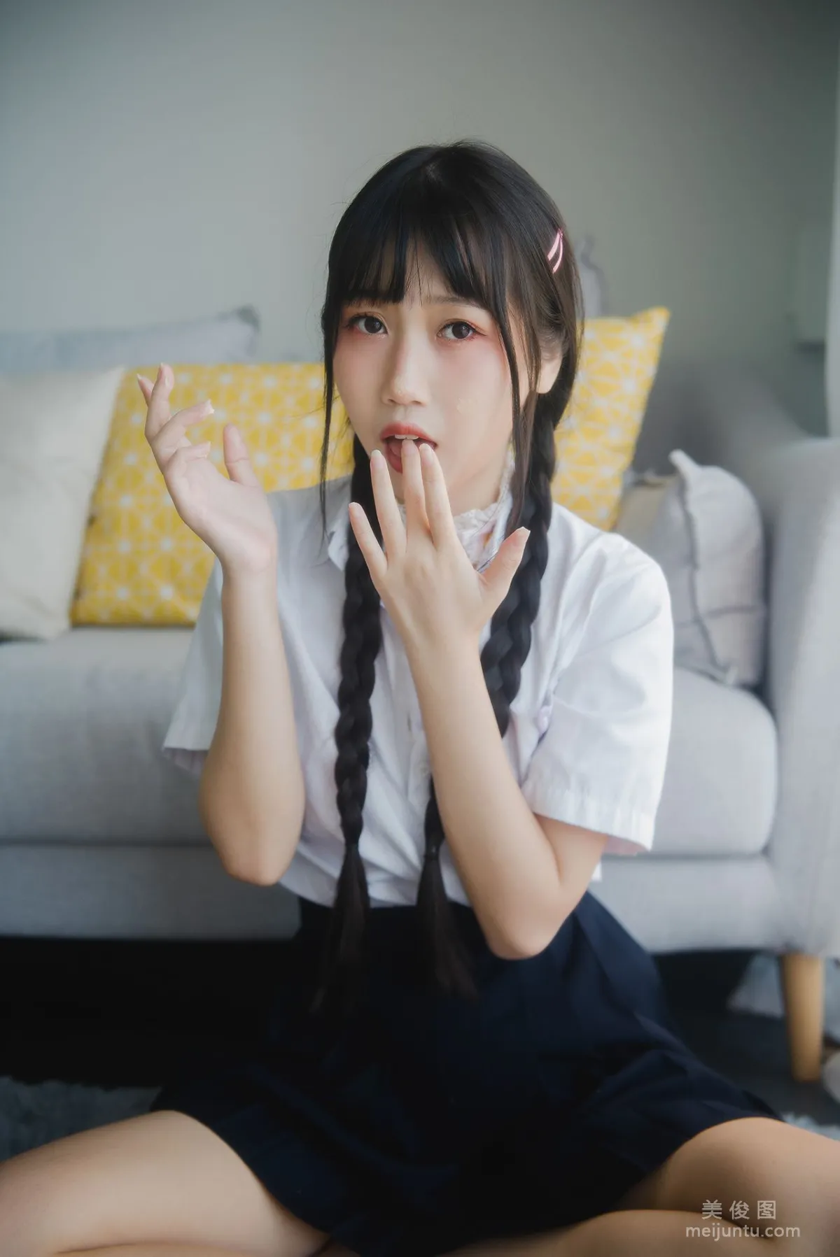 [網紅COSER] 微博人氣Coser不呆貓 - 奶油少女 11