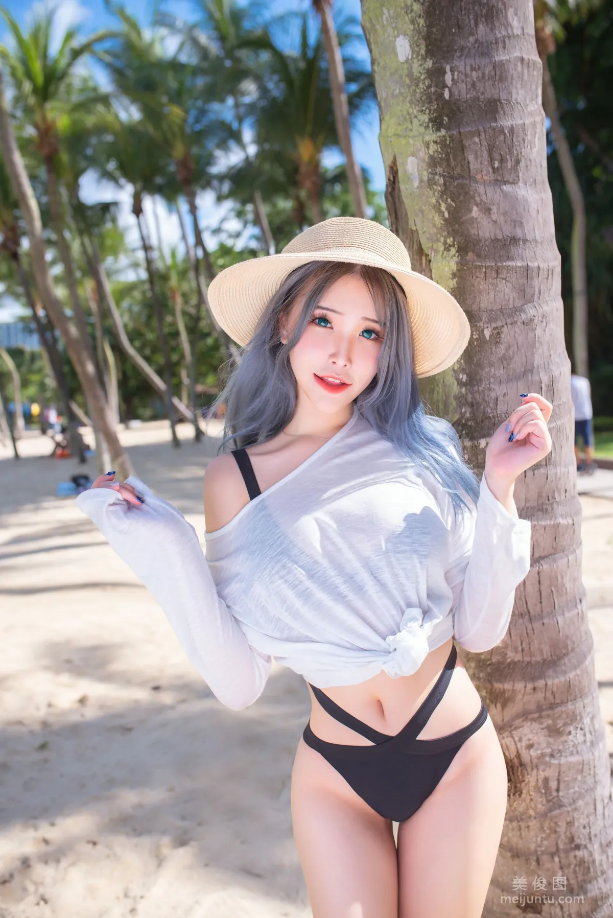 [網紅COSER] 花リリ(Plant Lily) - Beach lily 30