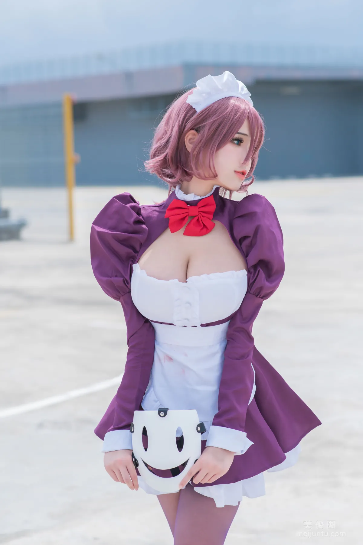 [網紅COSER] 花リリ(Plant Lily) - Maid Mask 10