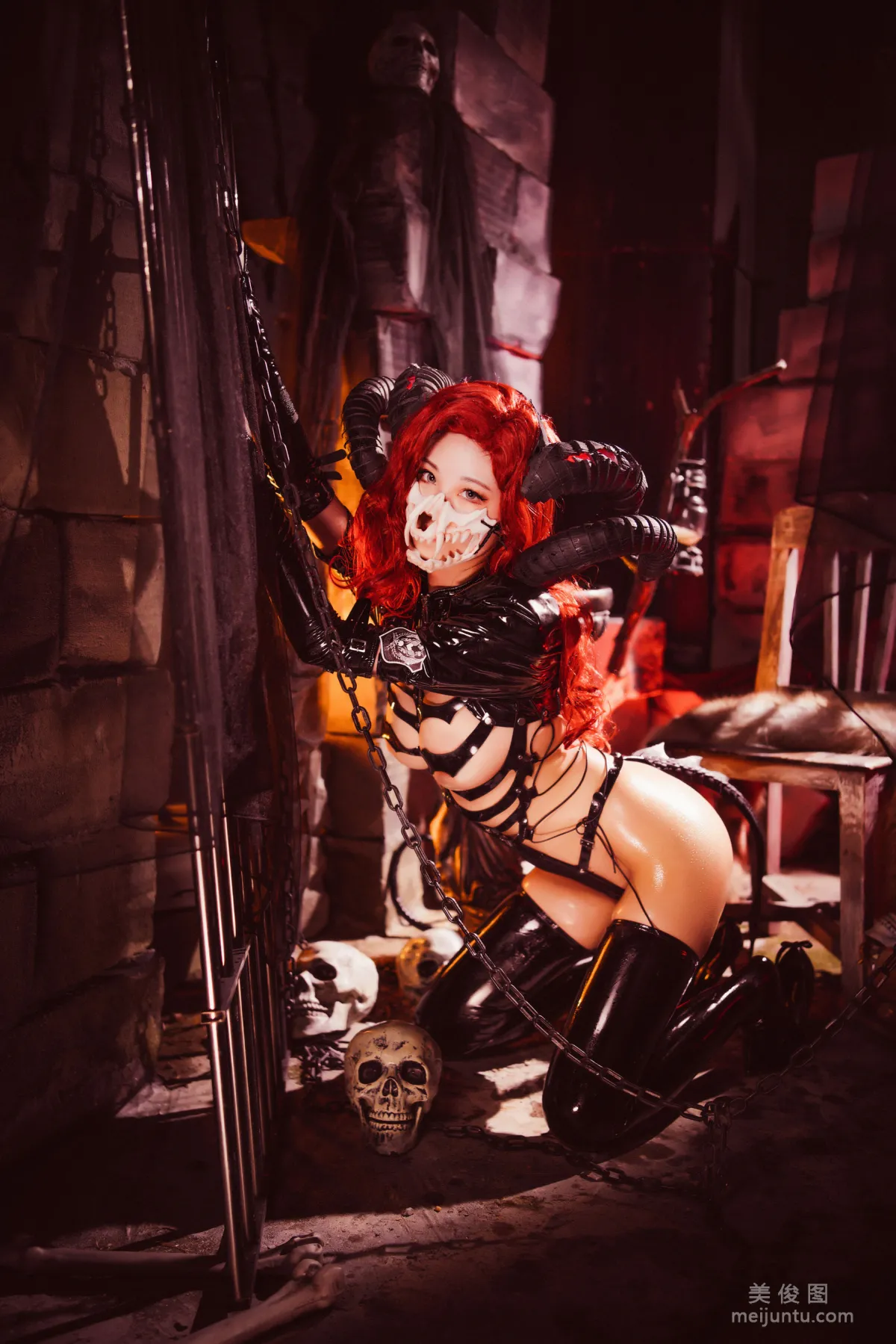[網紅COSER] 萌系小姐姐蜜汁貓裘 - 骸骨 21