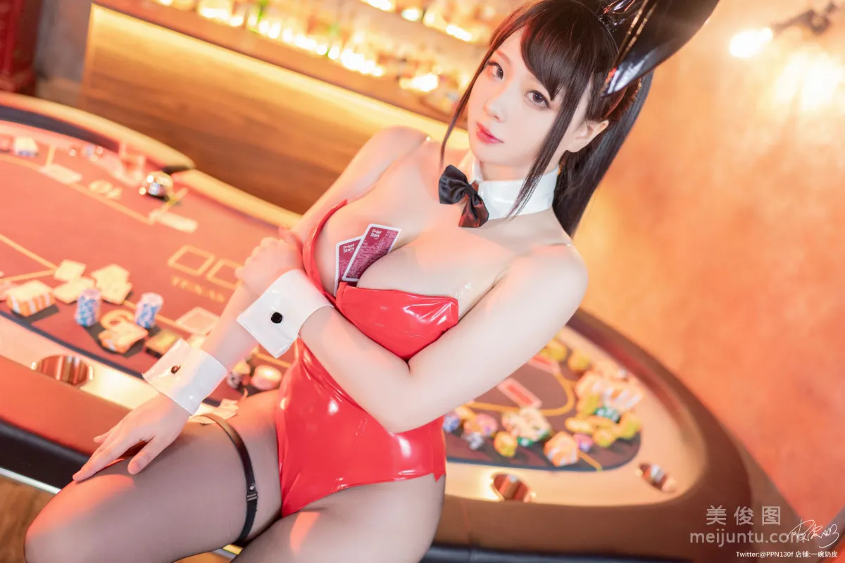 [COS福利] 皮皮奶可可愛了啦 - 元旦兔女郎 15