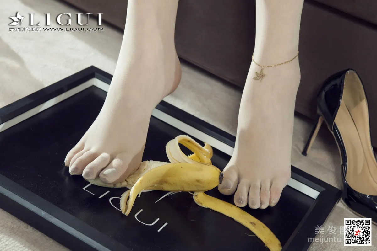 Model 敏儿《肉丝水果丝足》 [丽柜Ligui] 写真集63