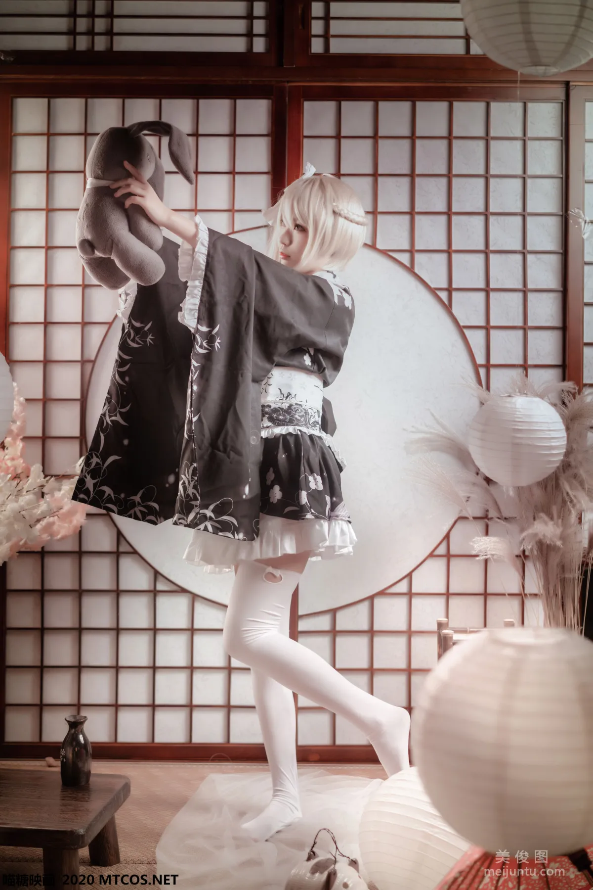 [喵糖映画] VOL.142 《和服之哥特》 写真集7