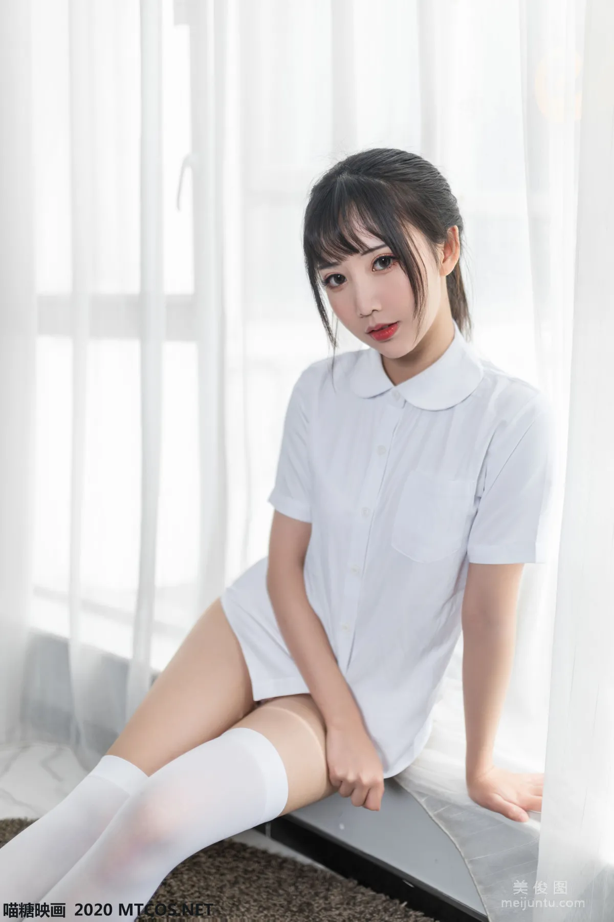 [喵糖映画] JKL.001 《制服少女》 写真集25