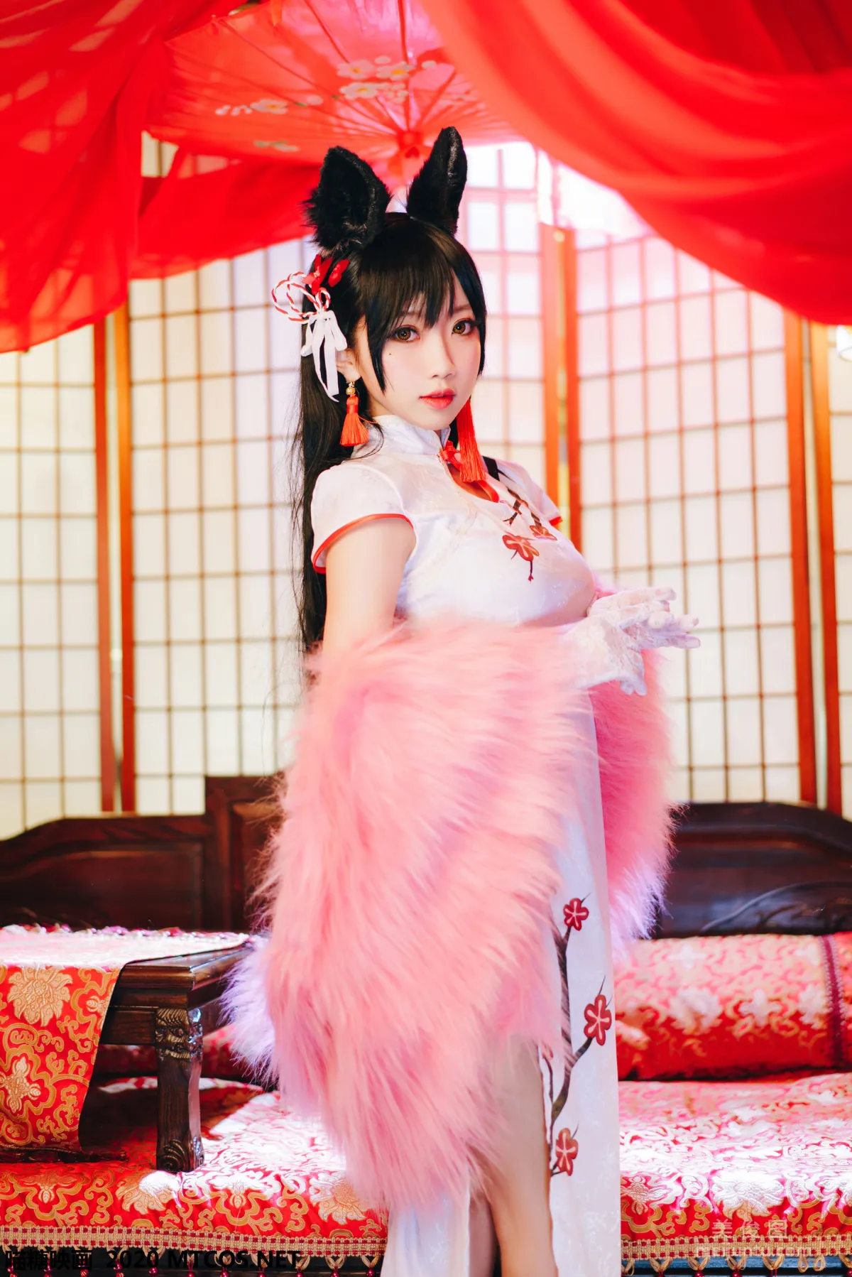 [喵糖映画] HML.001 《新春旗袍》 写真集1