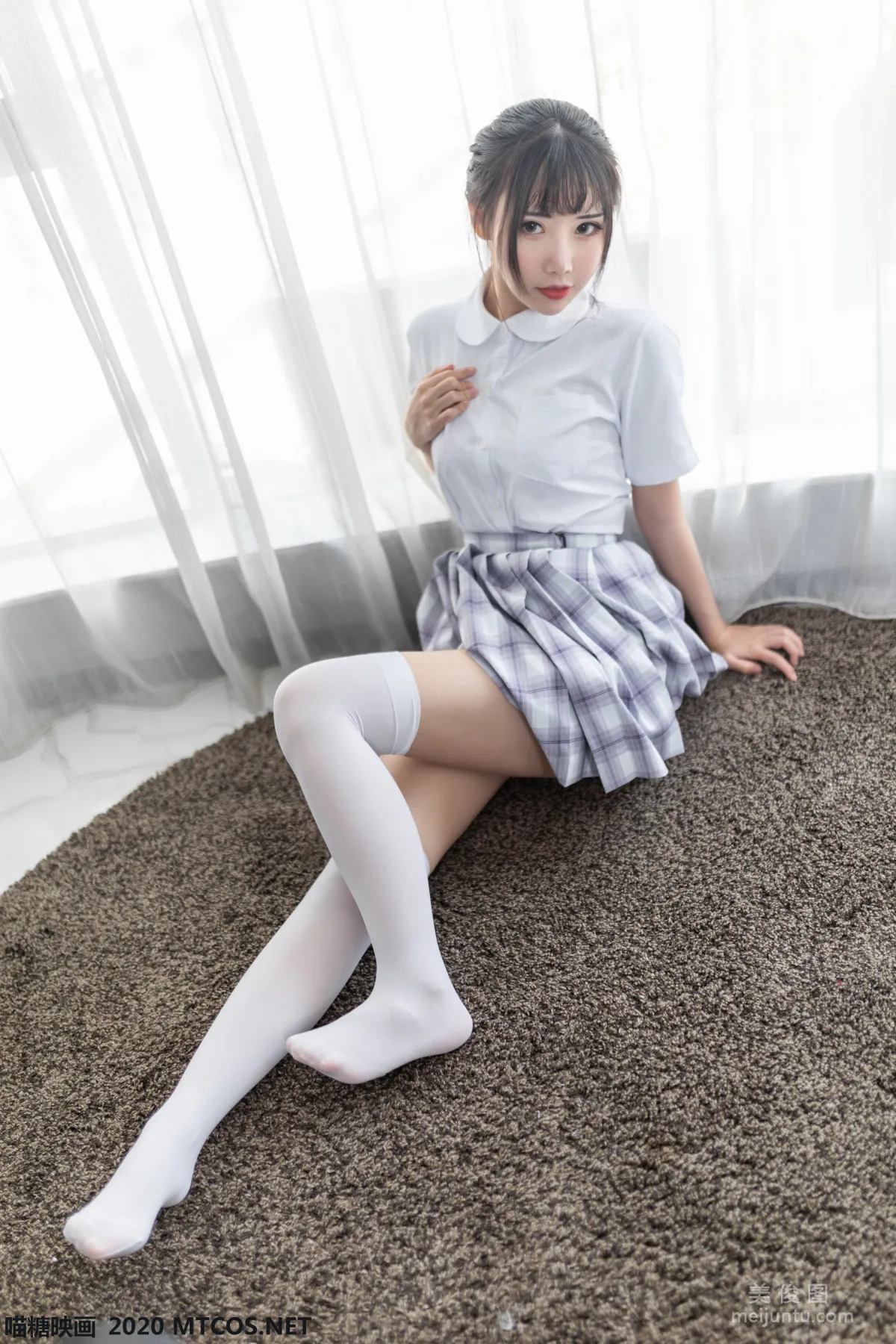 [喵糖映画] JKL.001 《制服少女》 写真集34