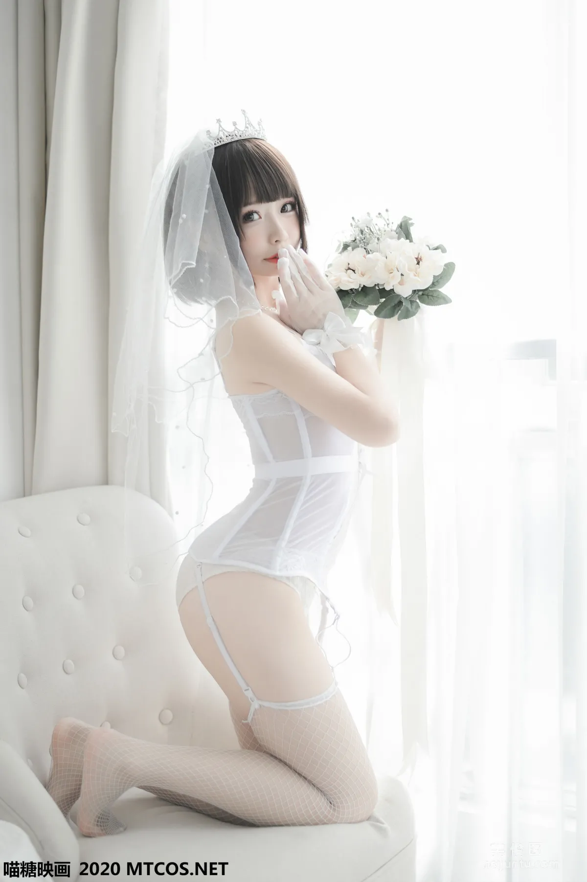 [喵糖映画] VOL.138 《花嫁》 写真集24