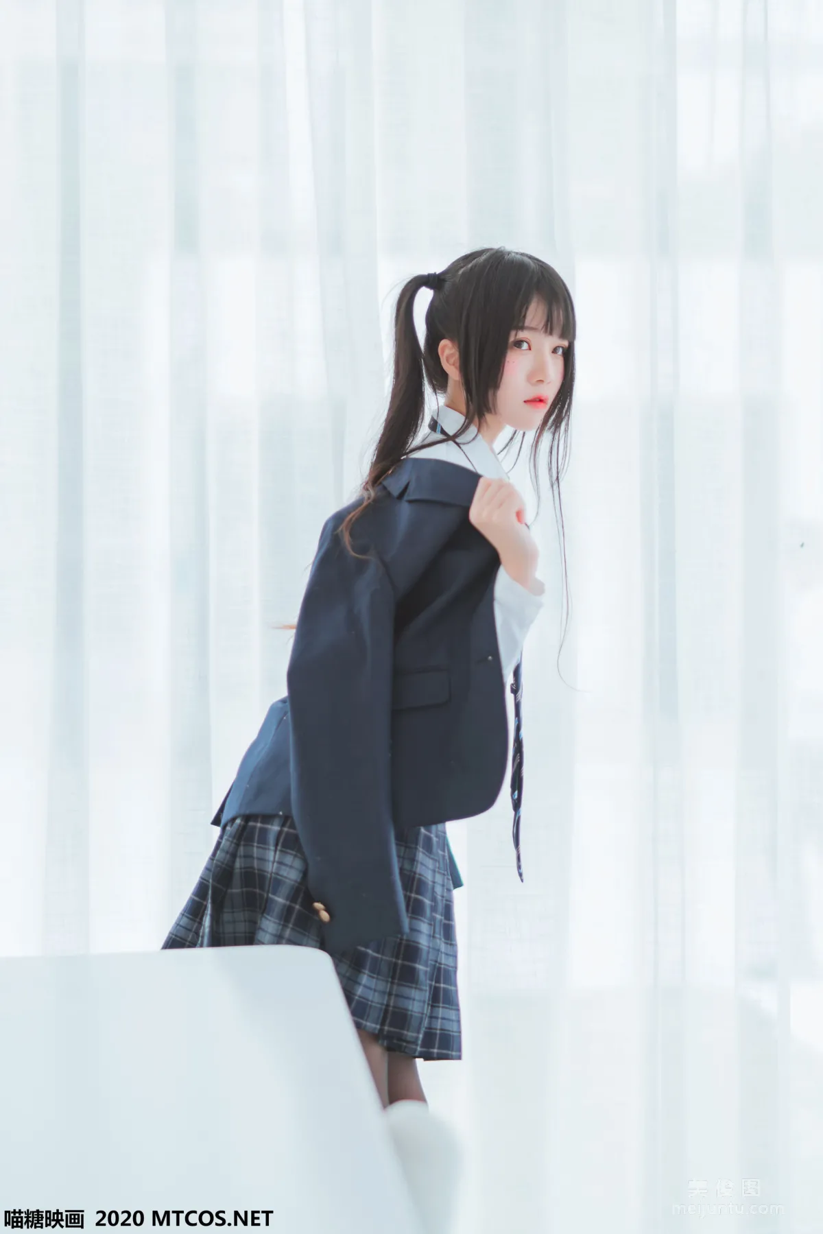 [喵糖映画] JKL.003 《春季JK制服》 写真集8
