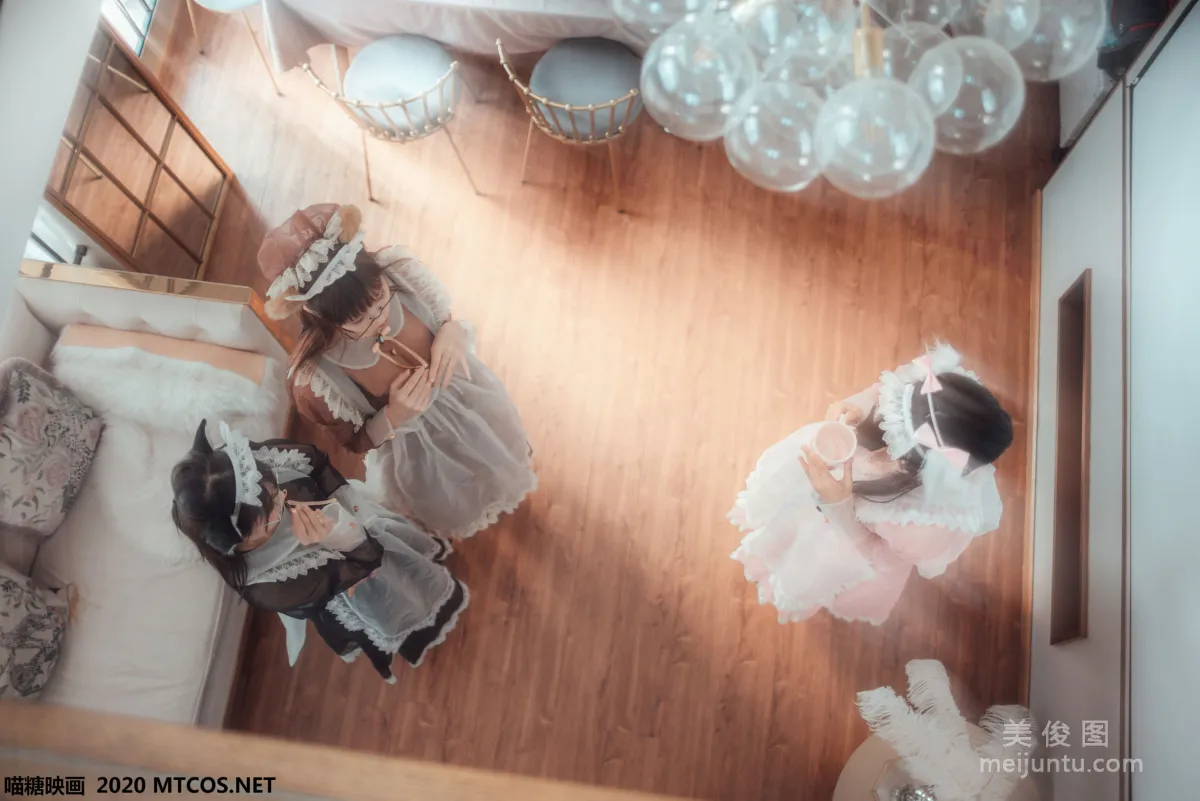 [喵糖映画] VOL.146 《三人女仆》 写真集28