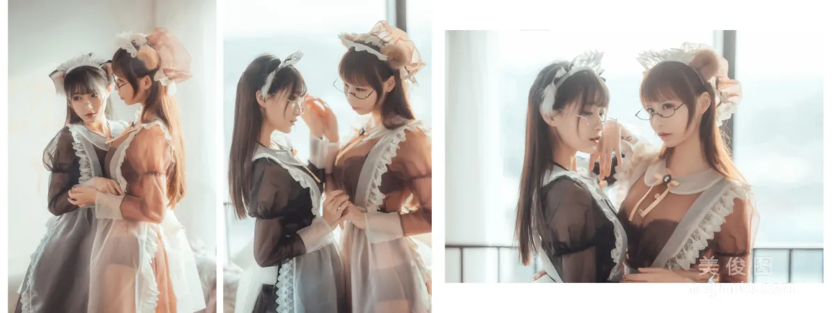 [喵糖映画] VOL.146 《三人女仆》 写真集1
