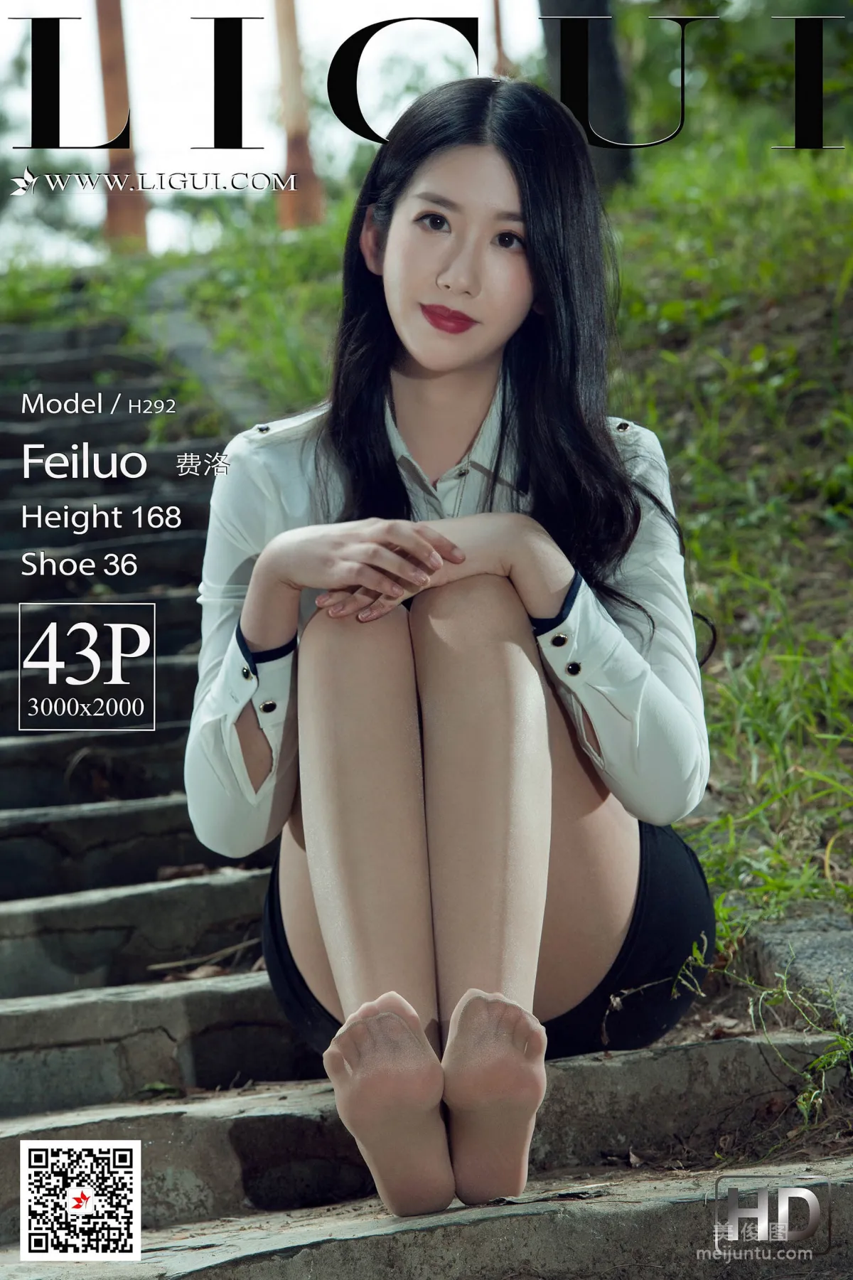 Model 费洛《极品丝袜美腿》 [丽柜Ligui] 写真集1