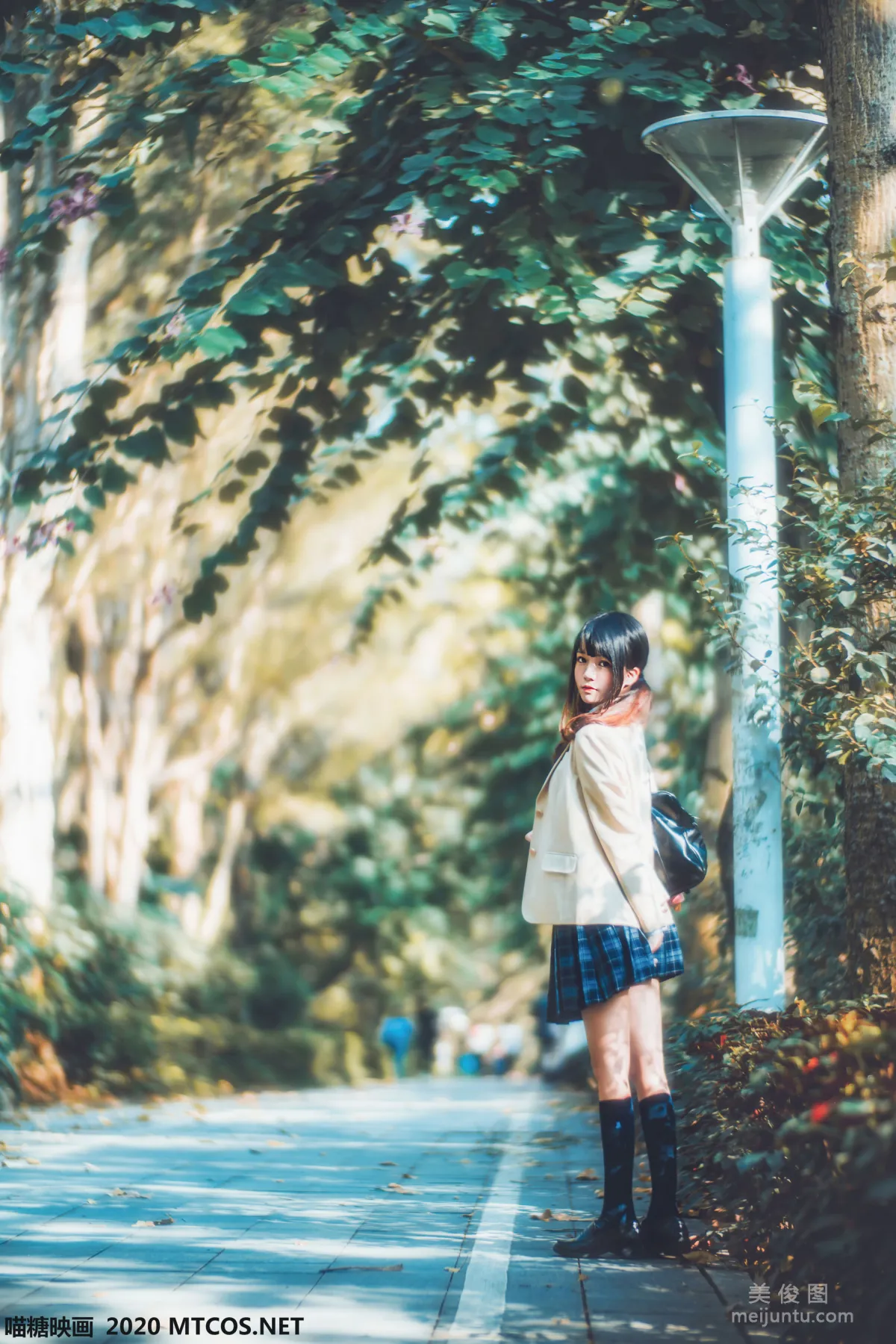 [喵糖映画] JKL.004 《学妹JK制服》 写真集35