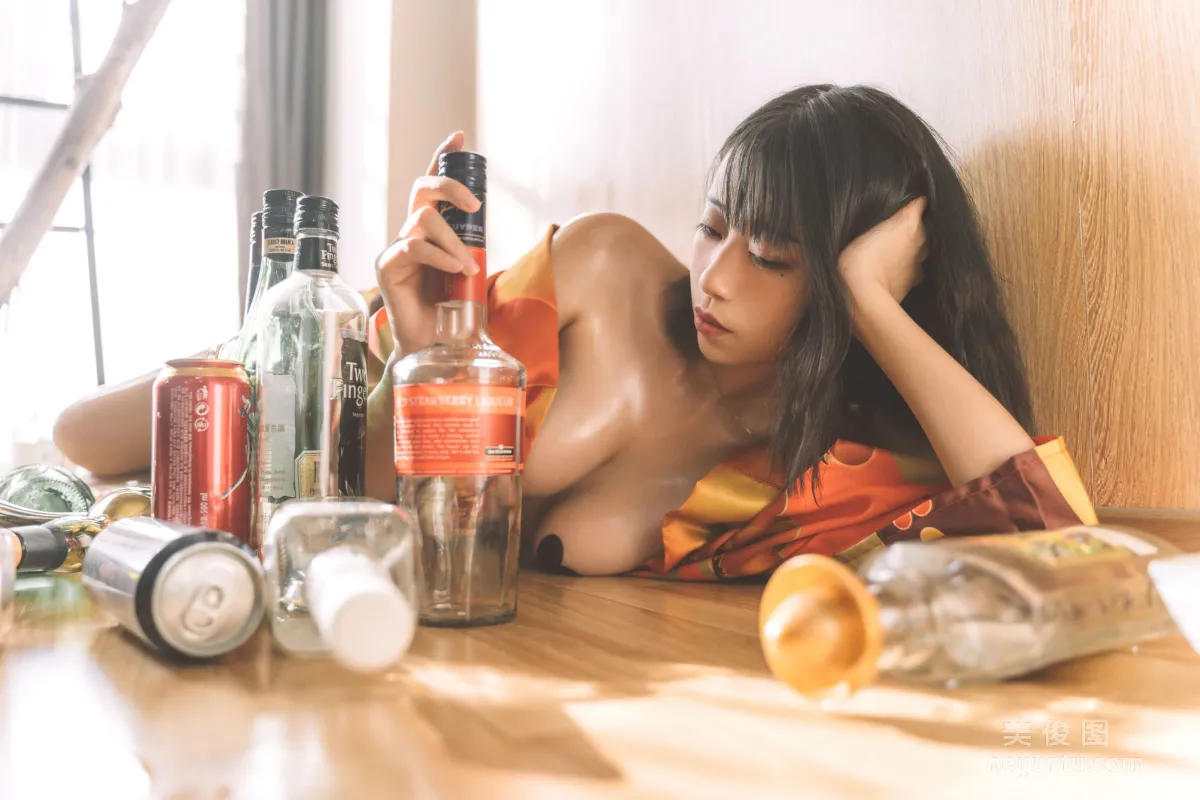[COS福利] 萌妹奈汐酱nice - 消愁1