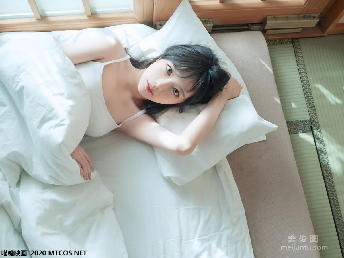 [喵糖映画] VOL.143 《日系白T私房》 写真集28