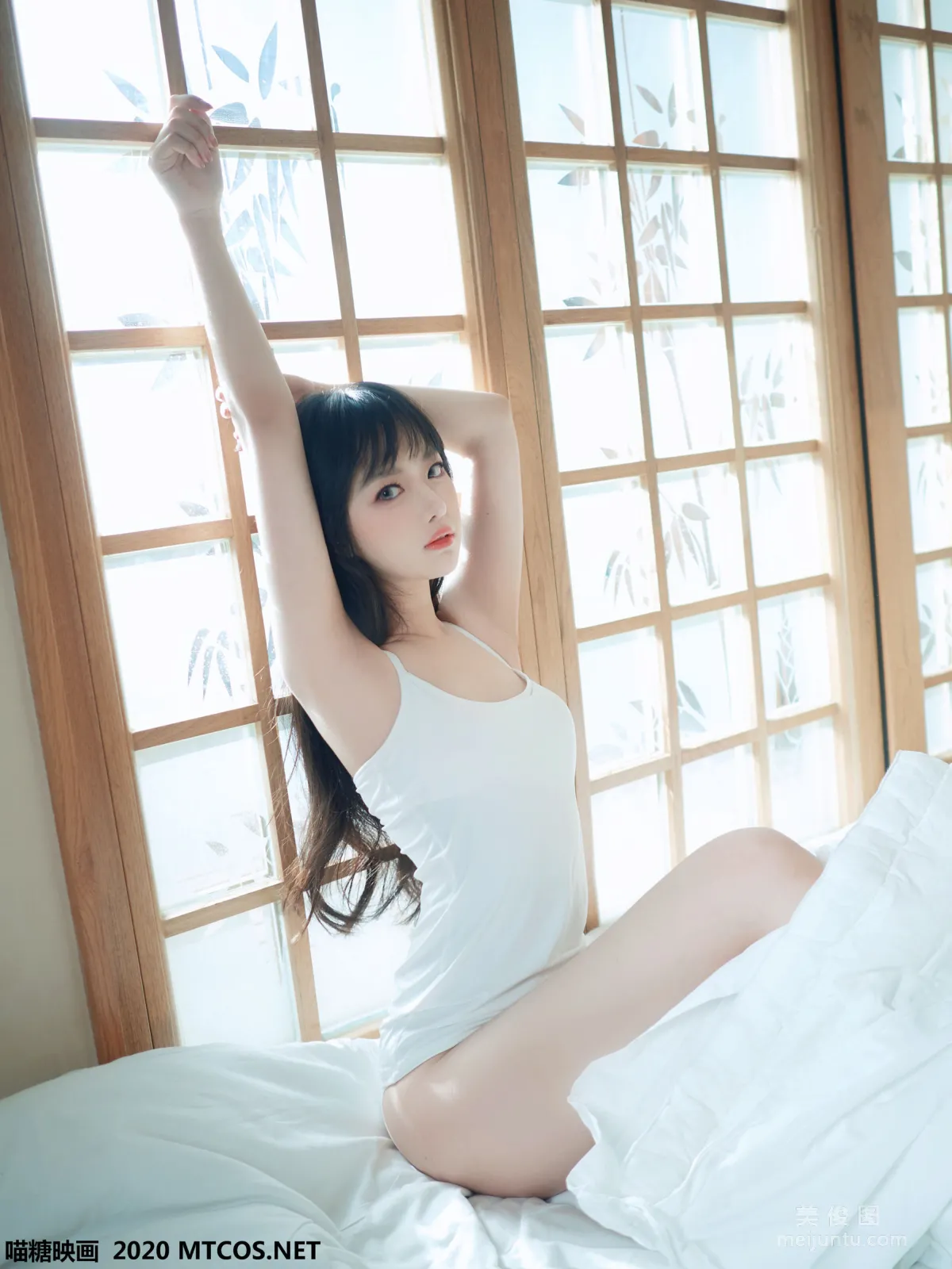 [喵糖映画] VOL.143 《日系白T私房》 写真集5