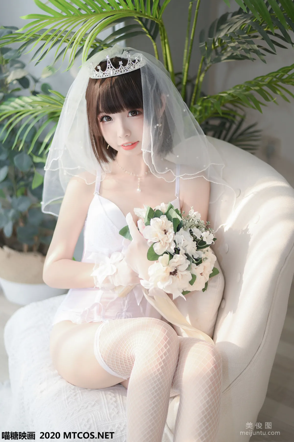 [喵糖映画] VOL.138 《花嫁》 写真集3