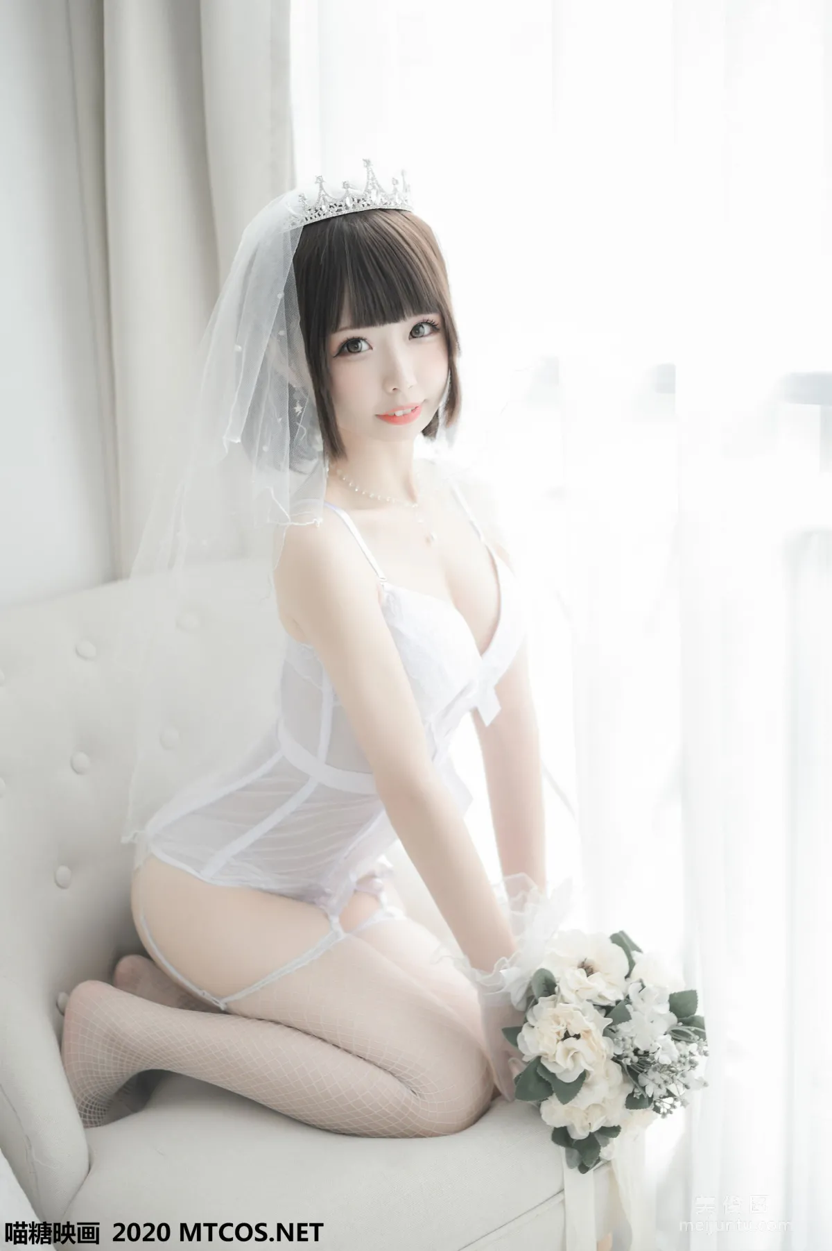 [喵糖映画] VOL.138 《花嫁》 写真集25