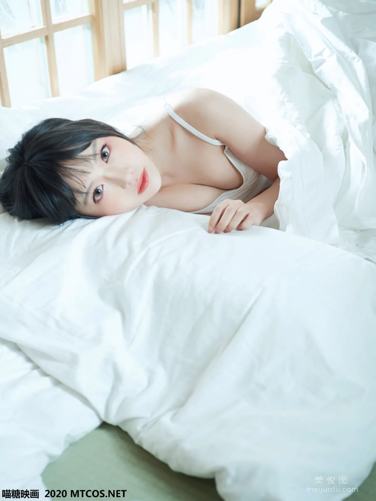 [喵糖映画] VOL.143 《日系白T私房》 写真集3