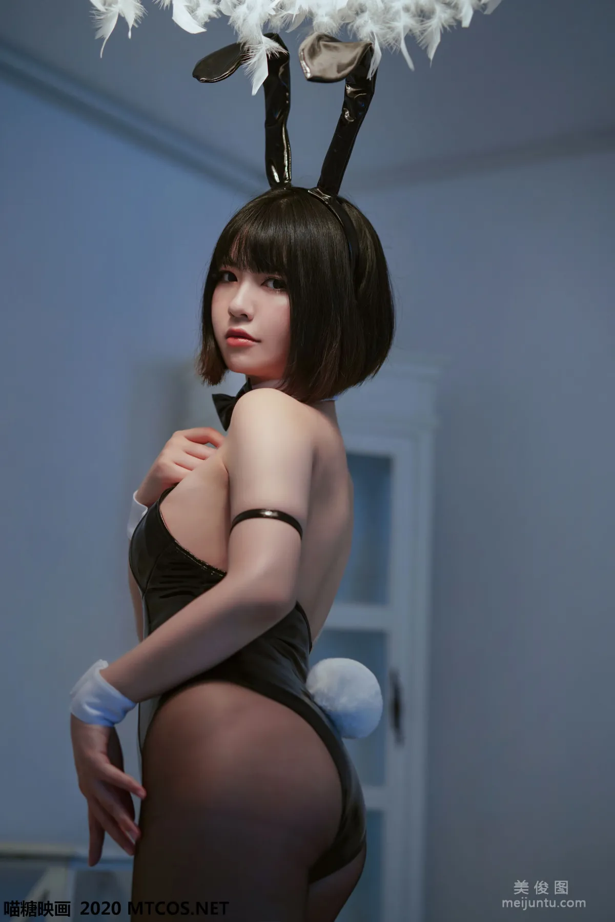 [喵糖映画] TML.001 半半子《兔女郎》 写真集9
