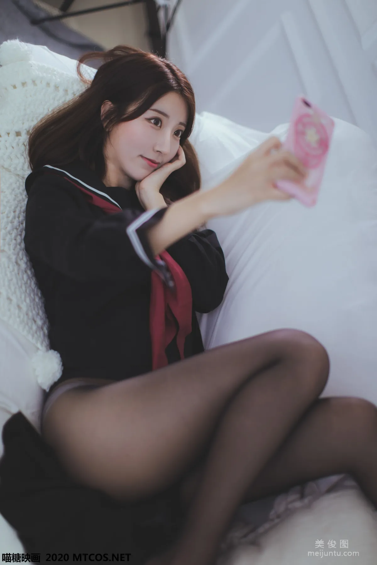 [喵糖映画] JKL.002 《黑色JK》 写真集4